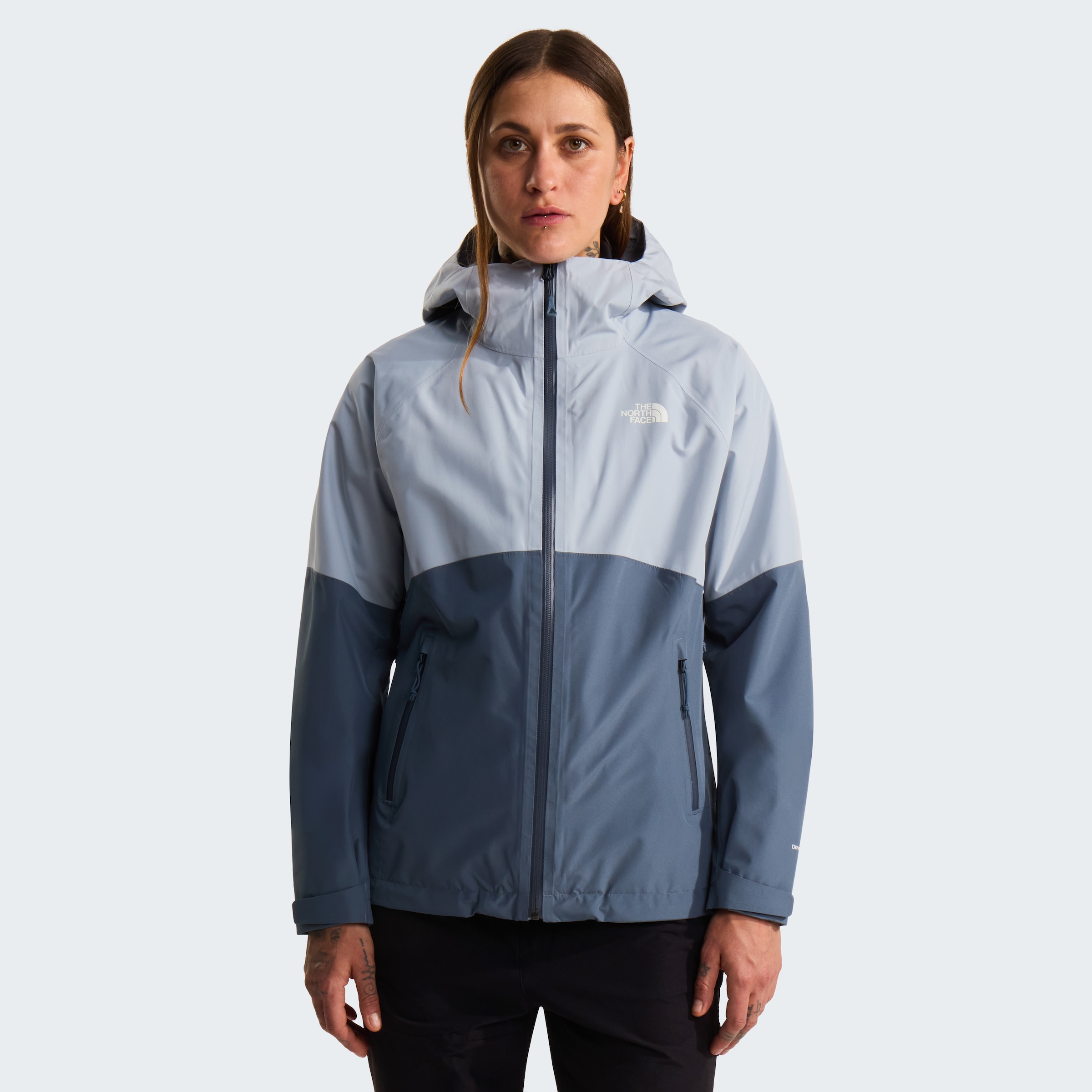 The North Face Outdoorjacke "W DIABLO DYNAMIC ZIP-IN JACKET" für Erwachsene, wasserabweisend und wasserdicht