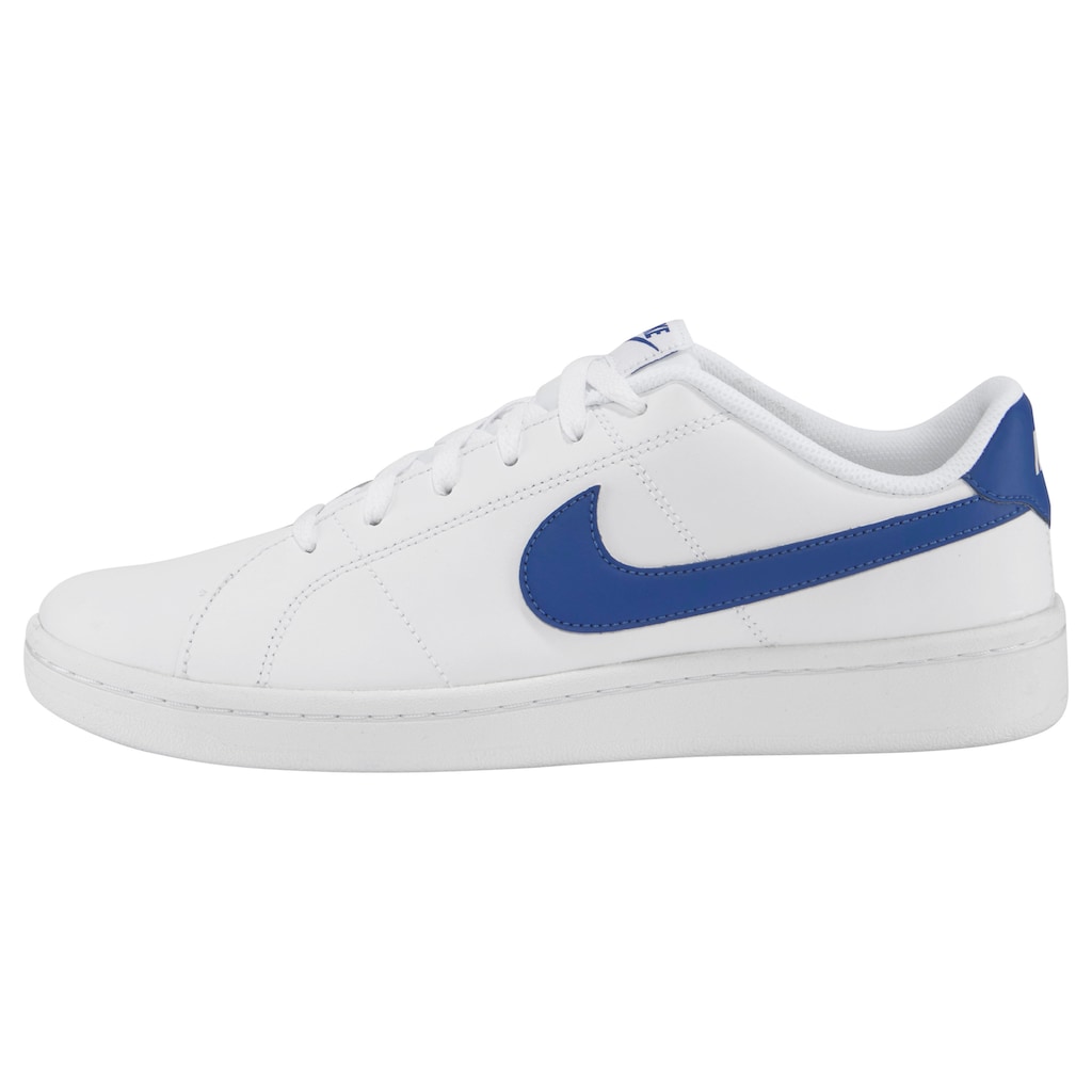 Schuhe Halbschuhe Nike Sportswear Sneaker »COURT ROYALE 2 LOW« weiß-blau