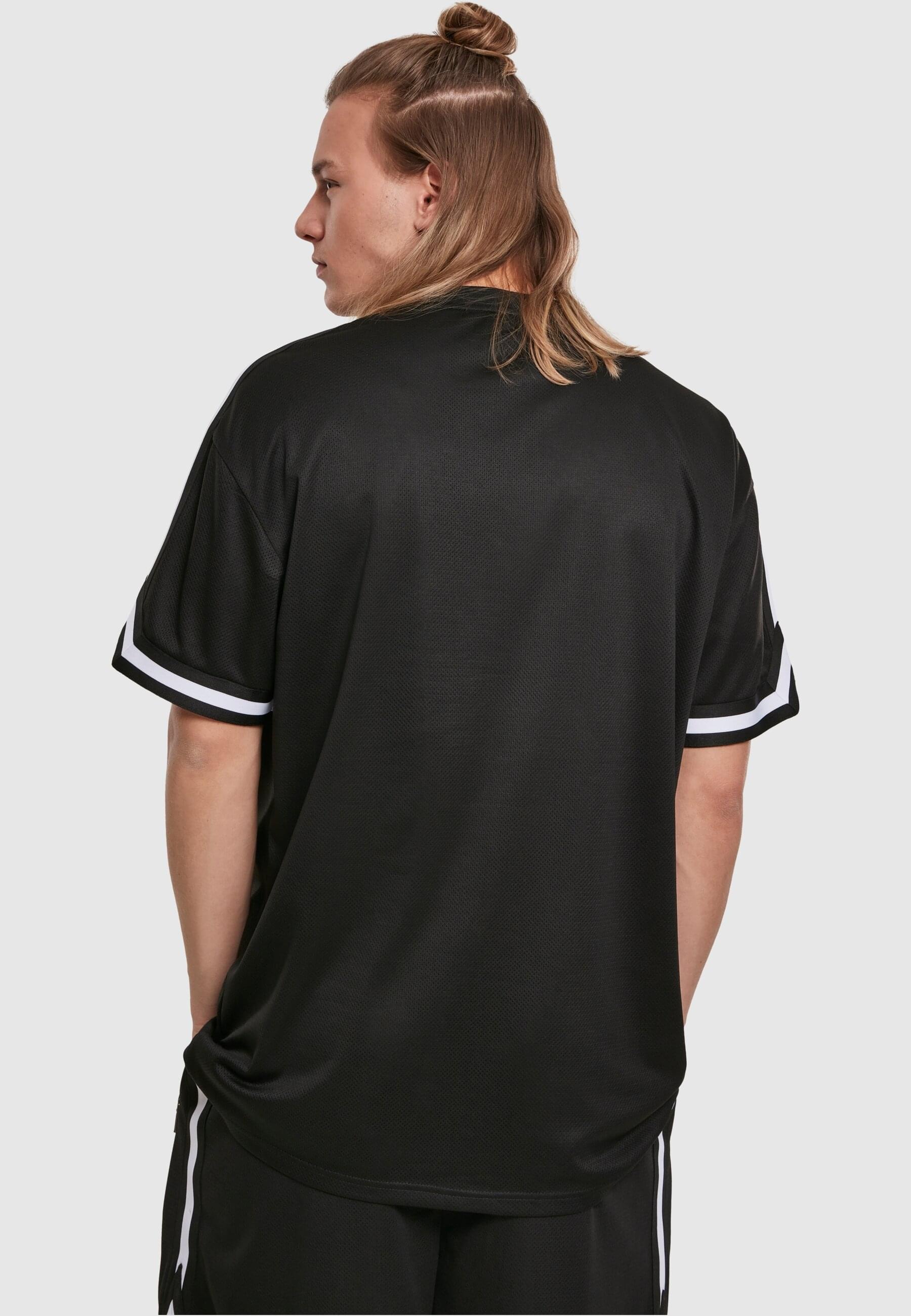 URBAN CLASSICS T-Shirt »Urban Classics Herren Oversized Stripes Mesh Tee«, (1 tlg.)