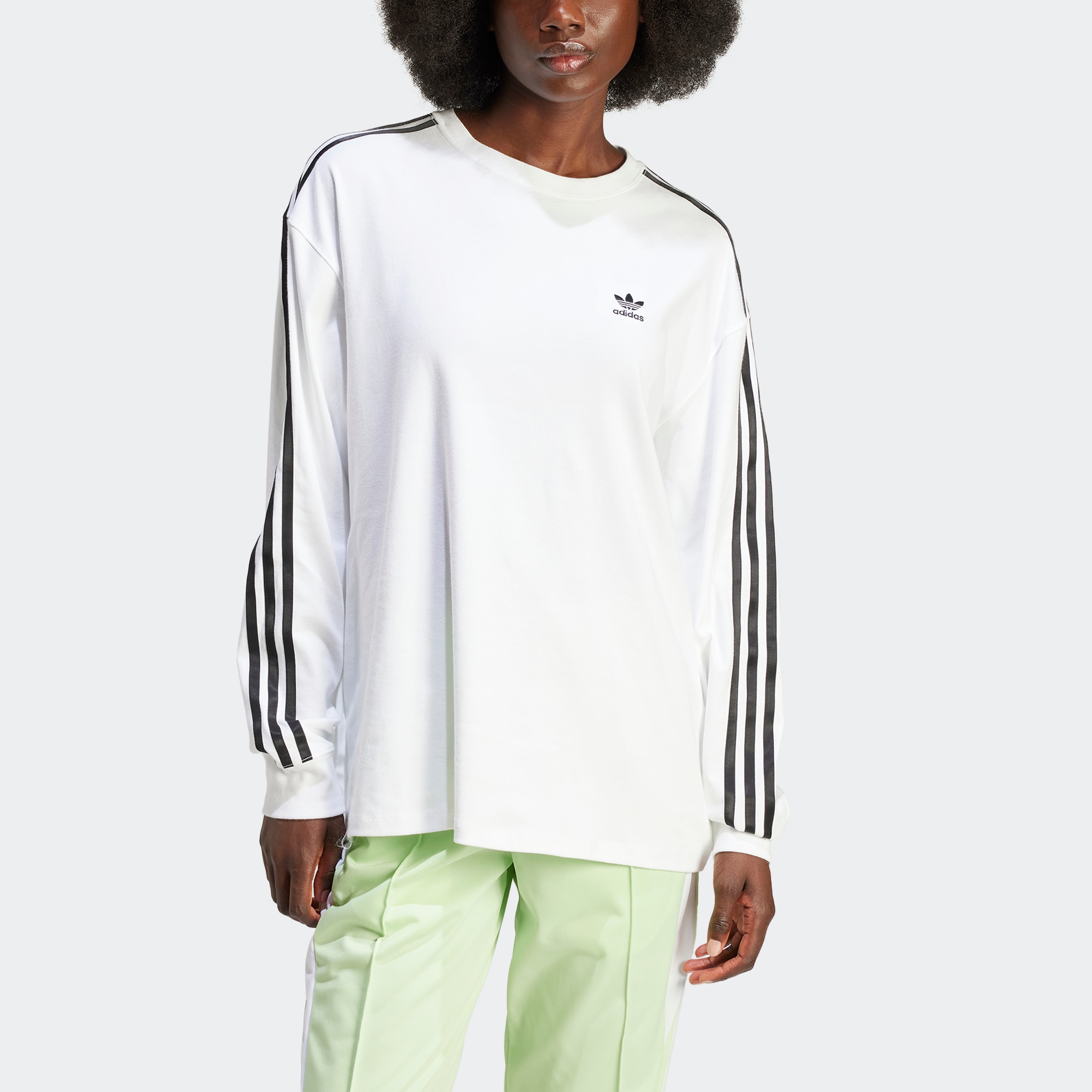 adidas Originals Langarmshirt »3 S LONGSLEEVE«