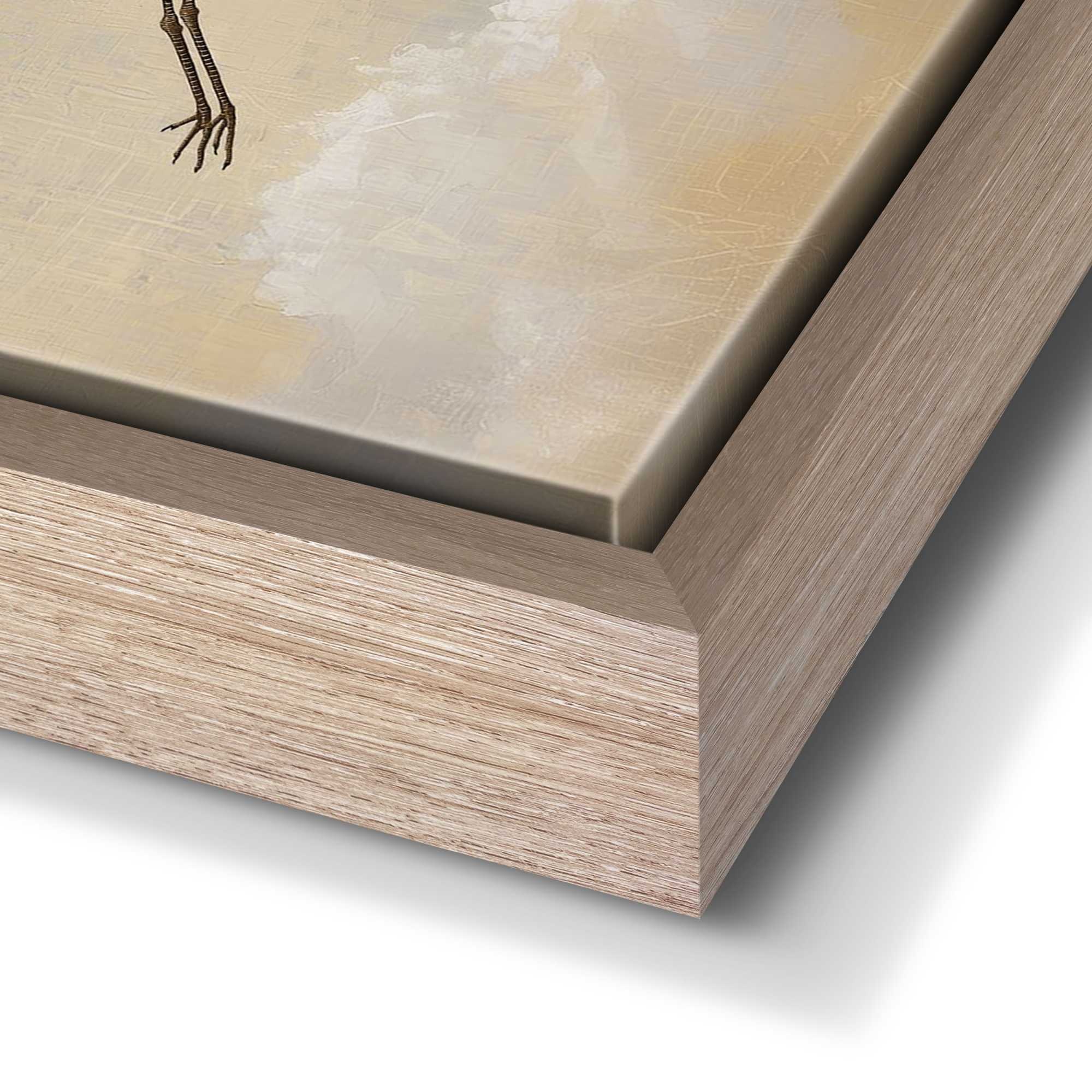 Reinders! Wandbild »Vögel im Mondlicht«, Wohnzimmer - Braun - MDF - Tiere - 70x118 cm