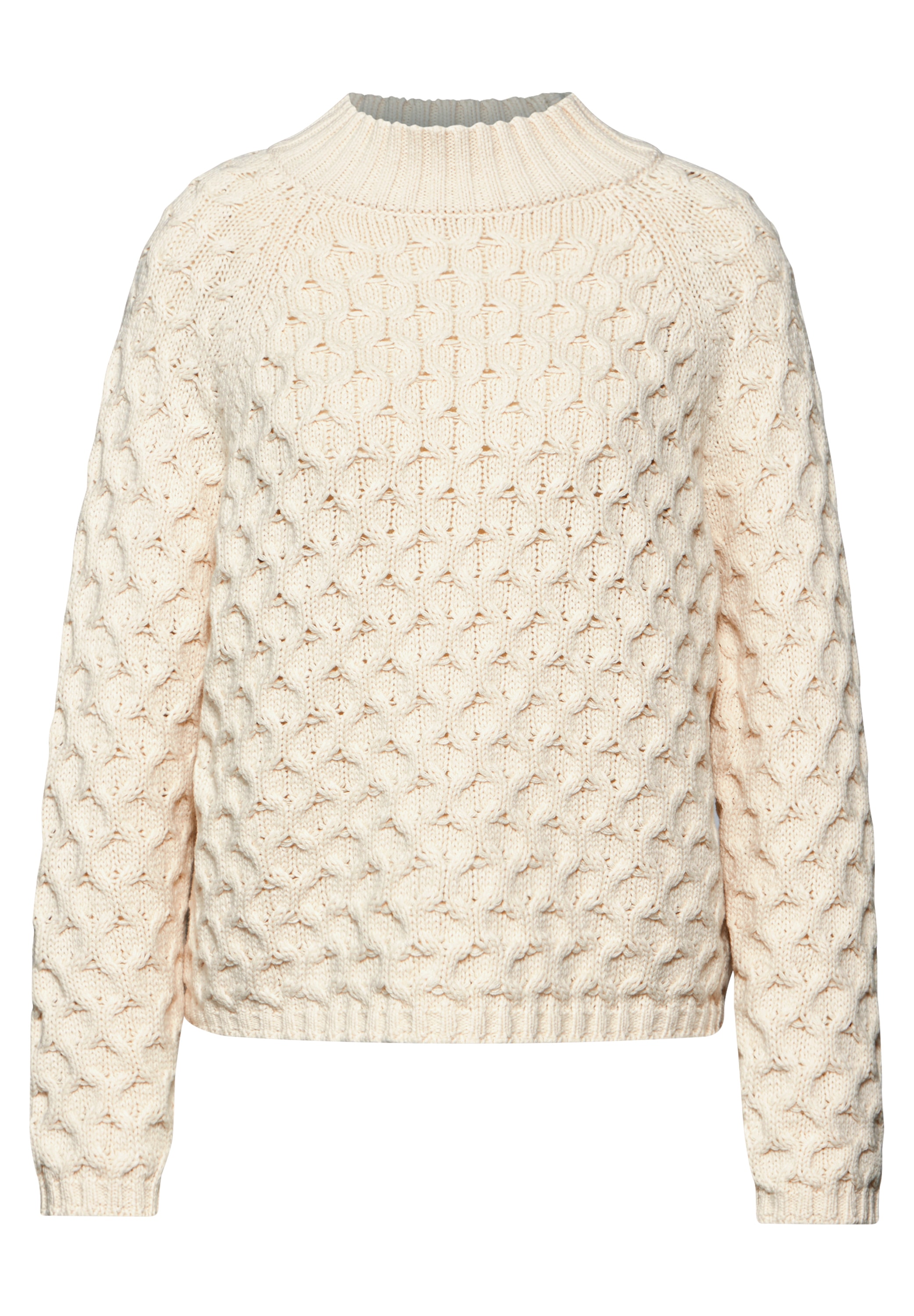 STREET ONE STUDIO Strickpullover, im soften Baumwoll-Mix