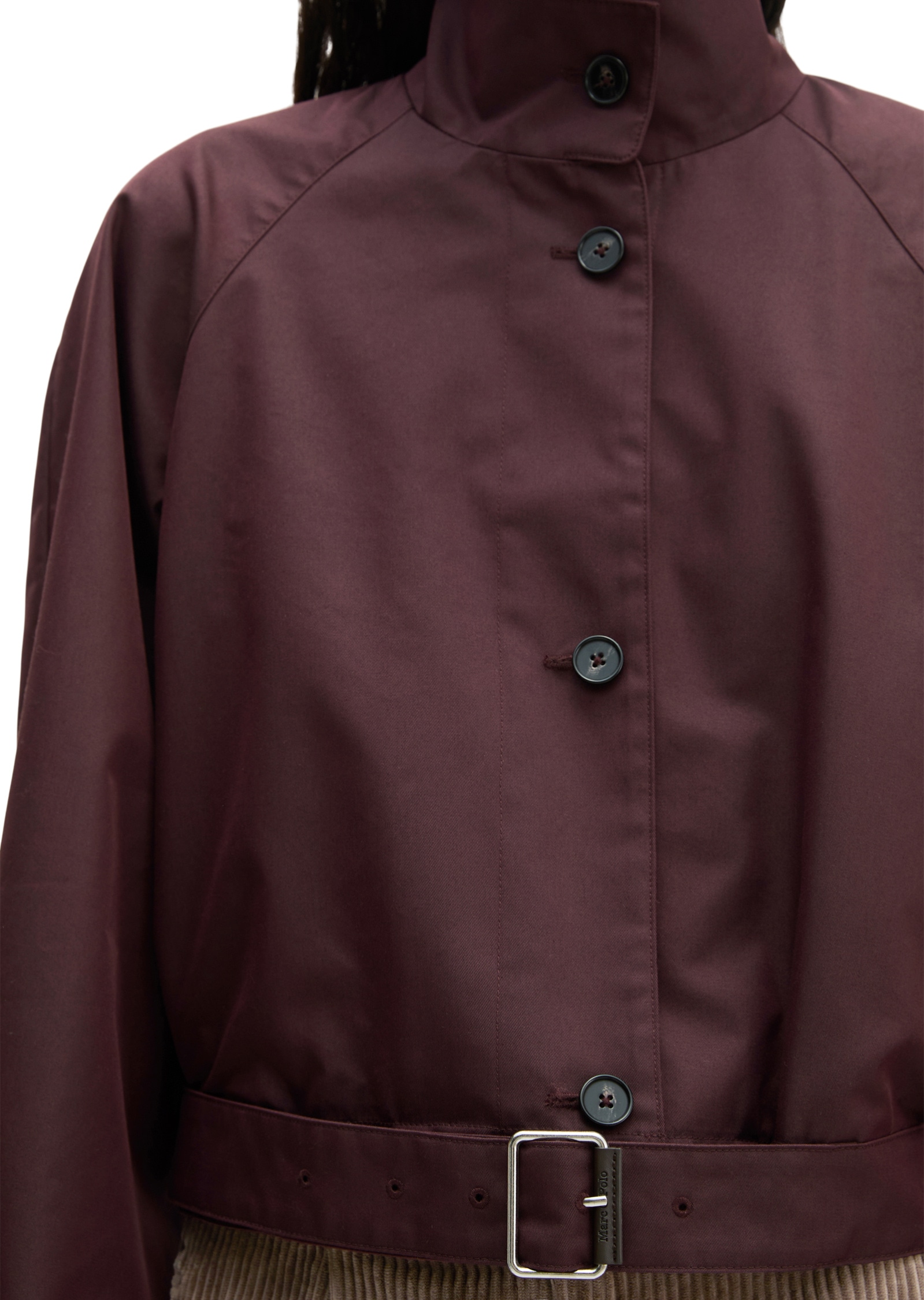 Marc O'Polo Outdoorjacke »aus Cotton-Nylon-Mix« ohne Kapuze