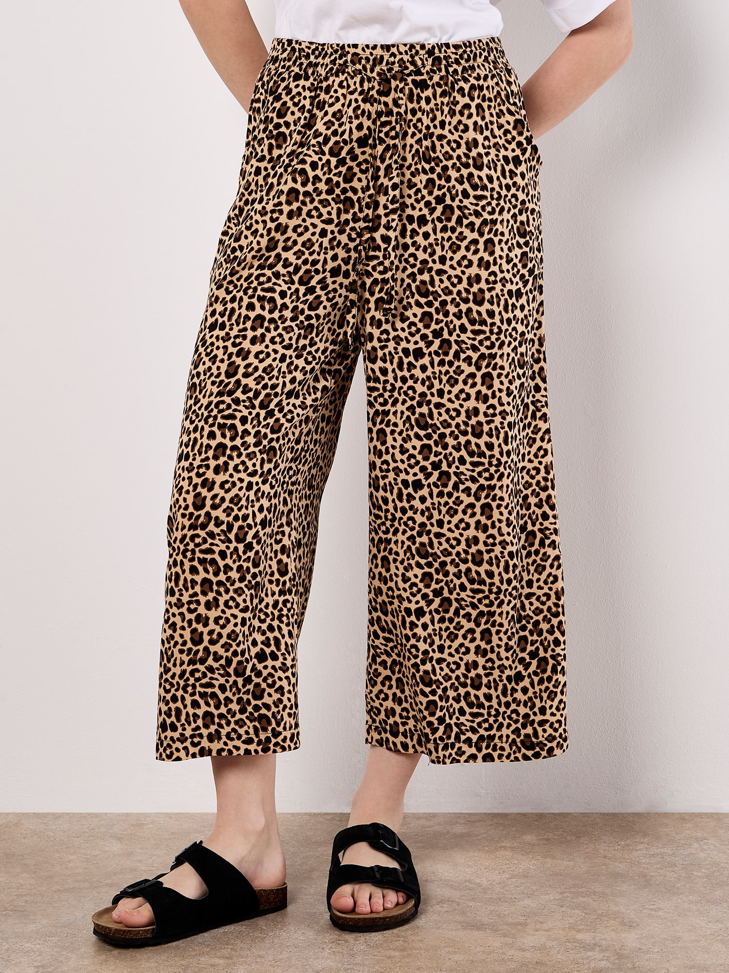 Apricot Culotte »Culottes mit Leopardenmuster«