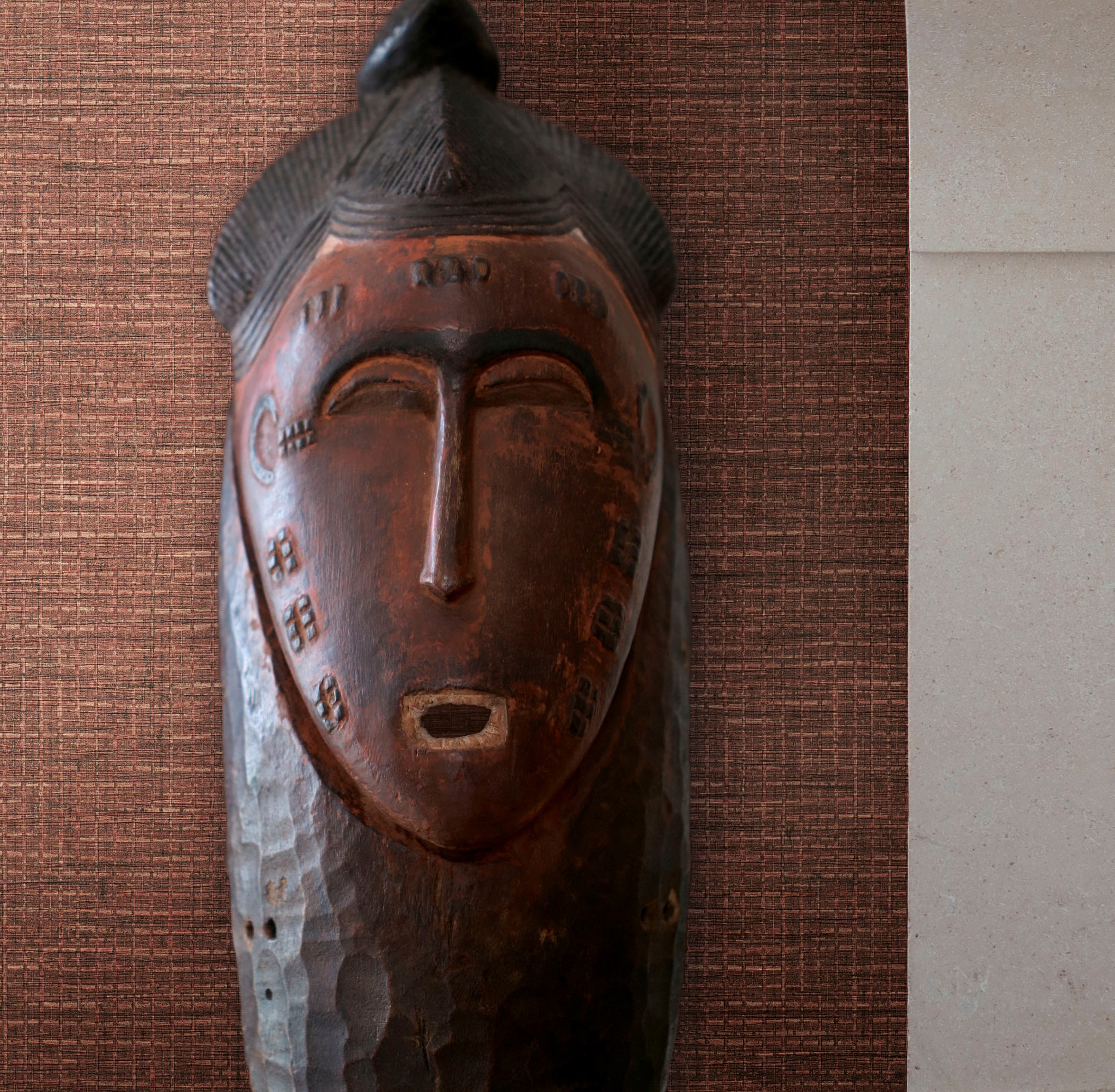 living walls Vliestapete »Desert Lodge« Flechtoptik | Leinenoptik | Strukturmuster leicht strukturiert Tapete Struktur Tapeten Wohnzimmer Schlafzimmer Küche Flur Design Büro