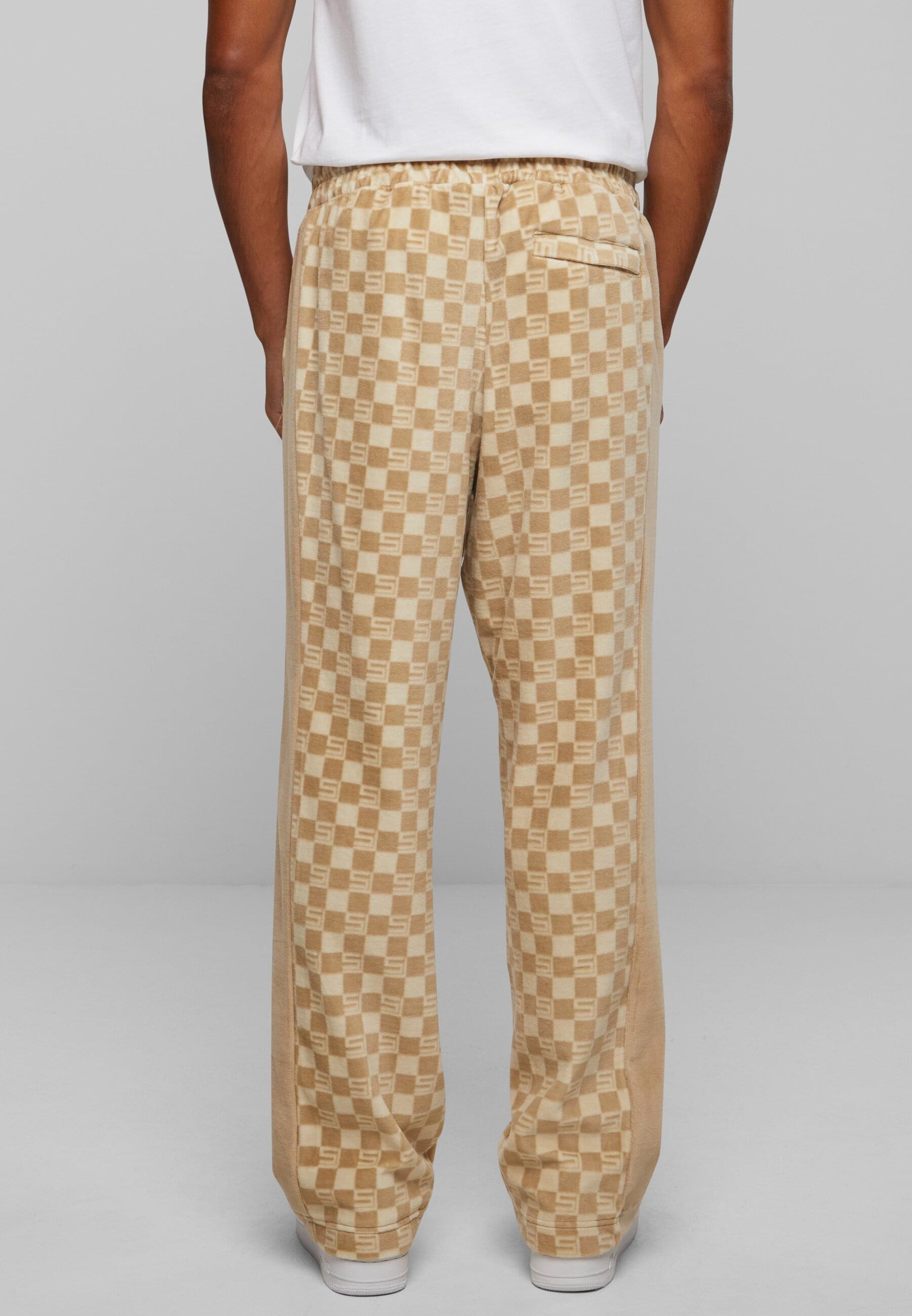 Sean John Stoffhose »Sean John Herren JM224-011-01 SJ Check Velours Trackpants«, (1 tlg.)