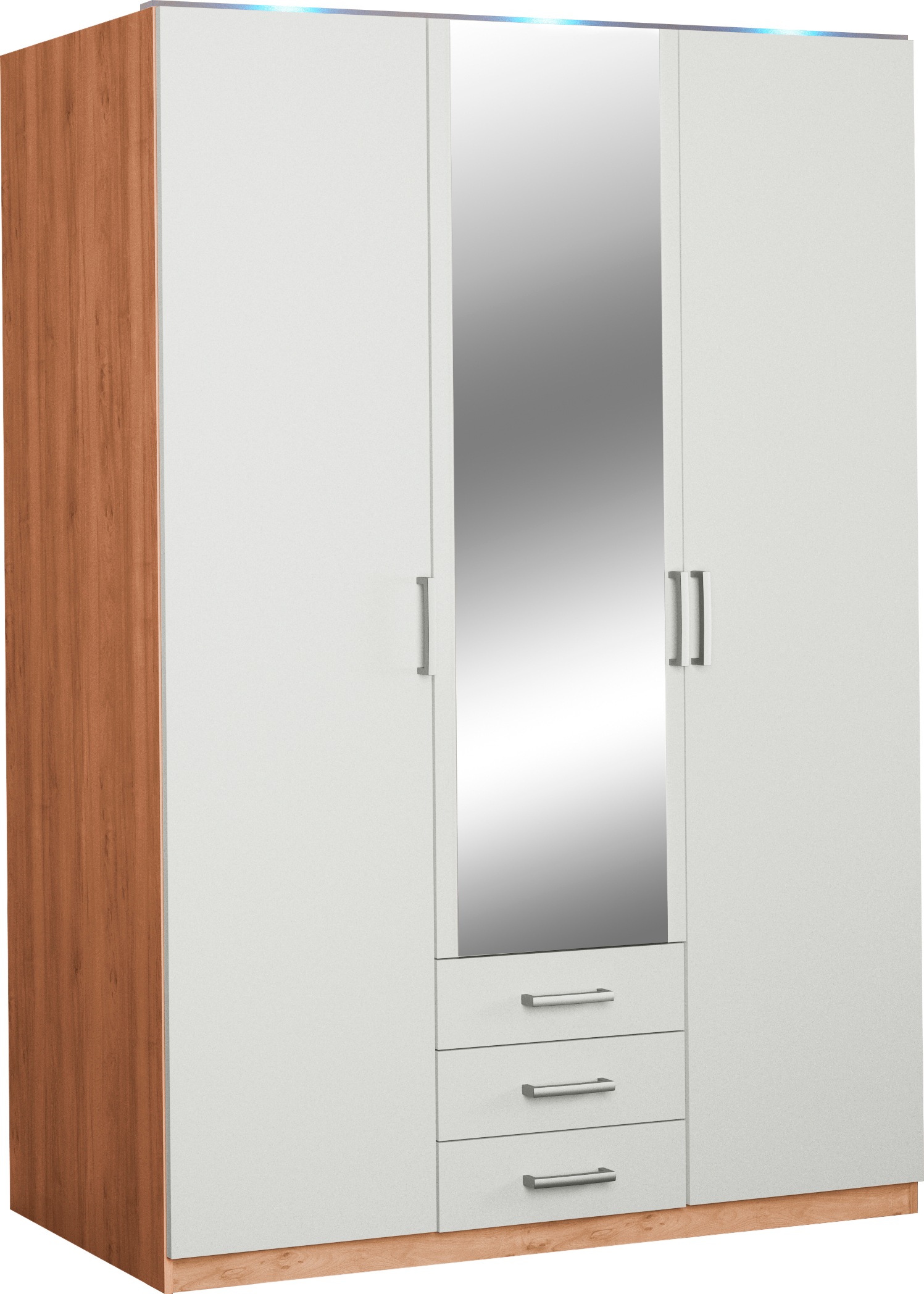 priess Kleiderschrank »Amsterdam, viel Stauraum durch viele Schubkästen« mit oder ohne LED-Beleuchtung