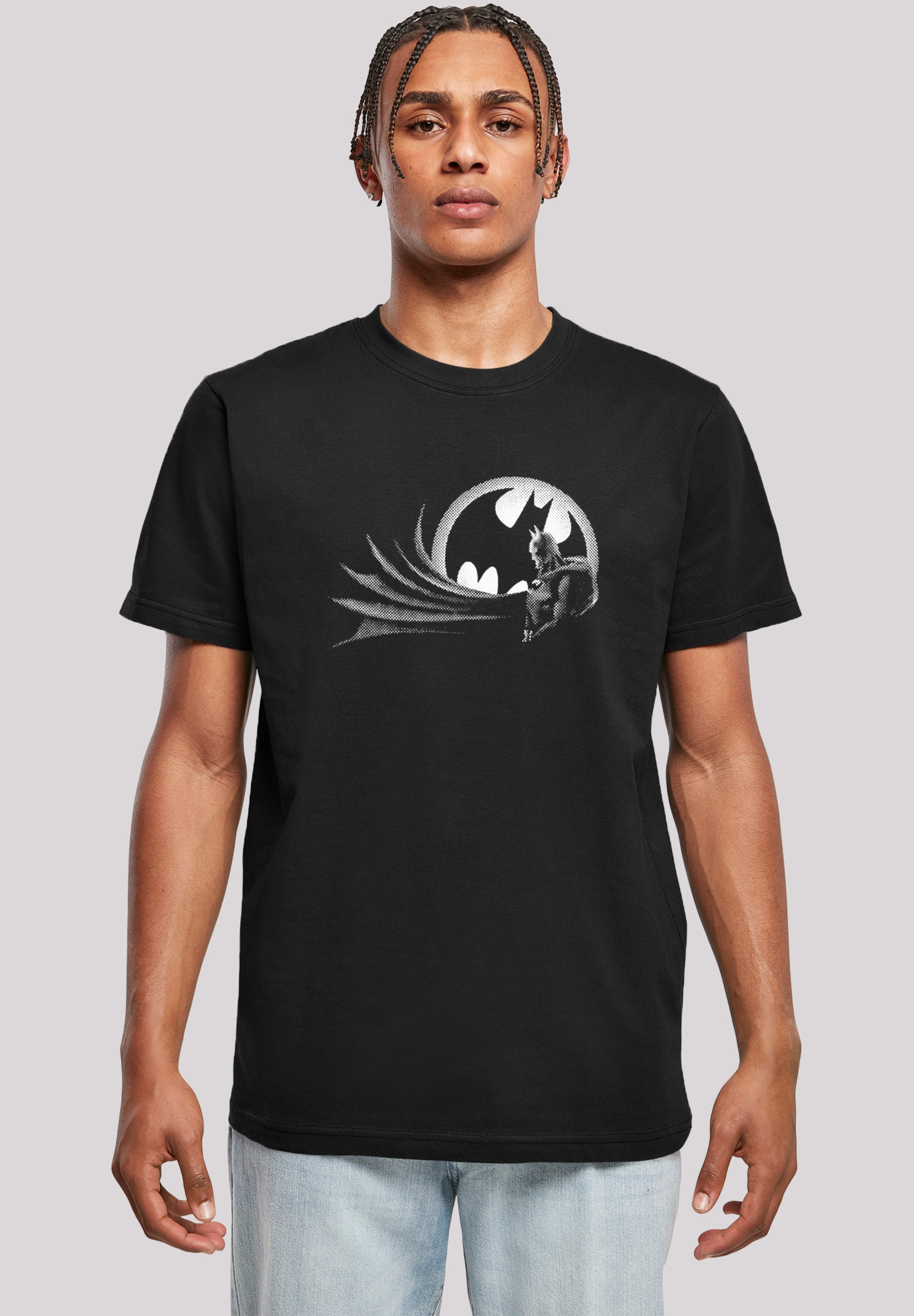 F4NT4STIC T-Shirt "DC Comics Batman Spot Logo", Herren,Premium Merch,Regula günstig online kaufen