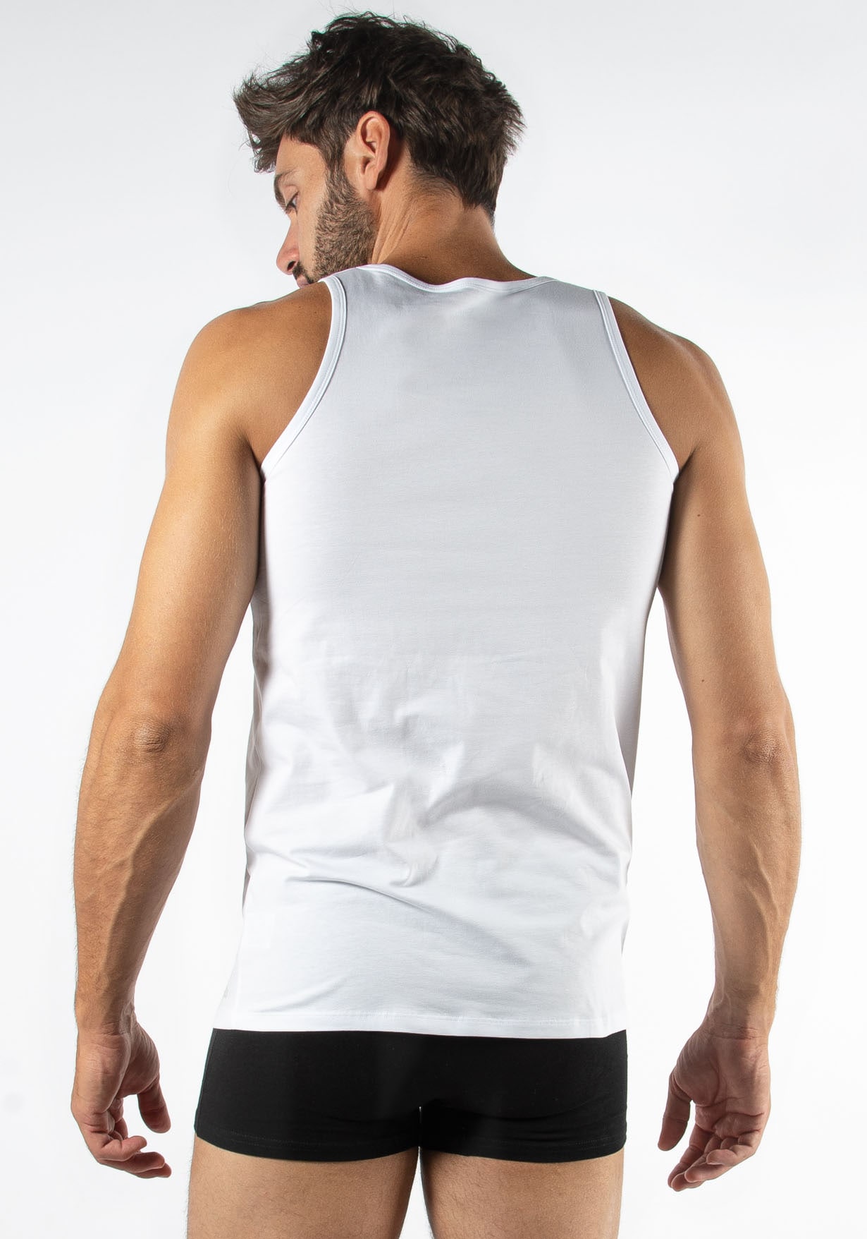 Fila Muskelshirt, (2er Pack), atmungsaktiv, kleiner Logodruck seitlich