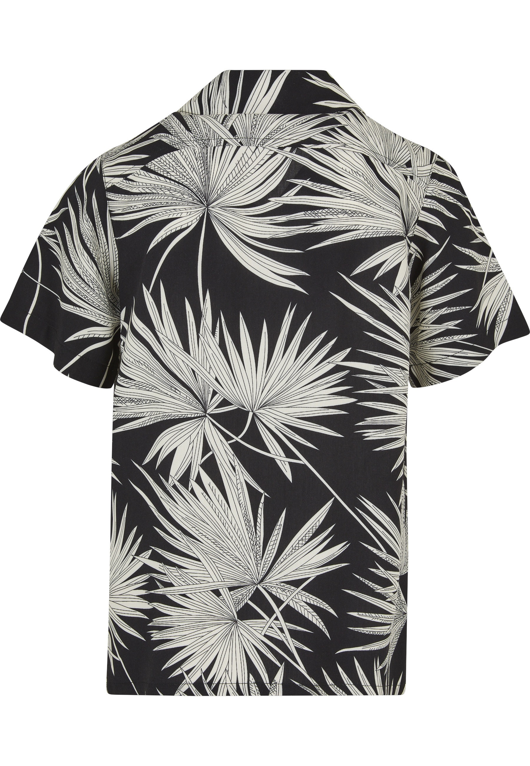 URBAN CLASSICS Kurzarmshirt »Urban Classics Herren Frond Resort Shirt« 1 Stk.