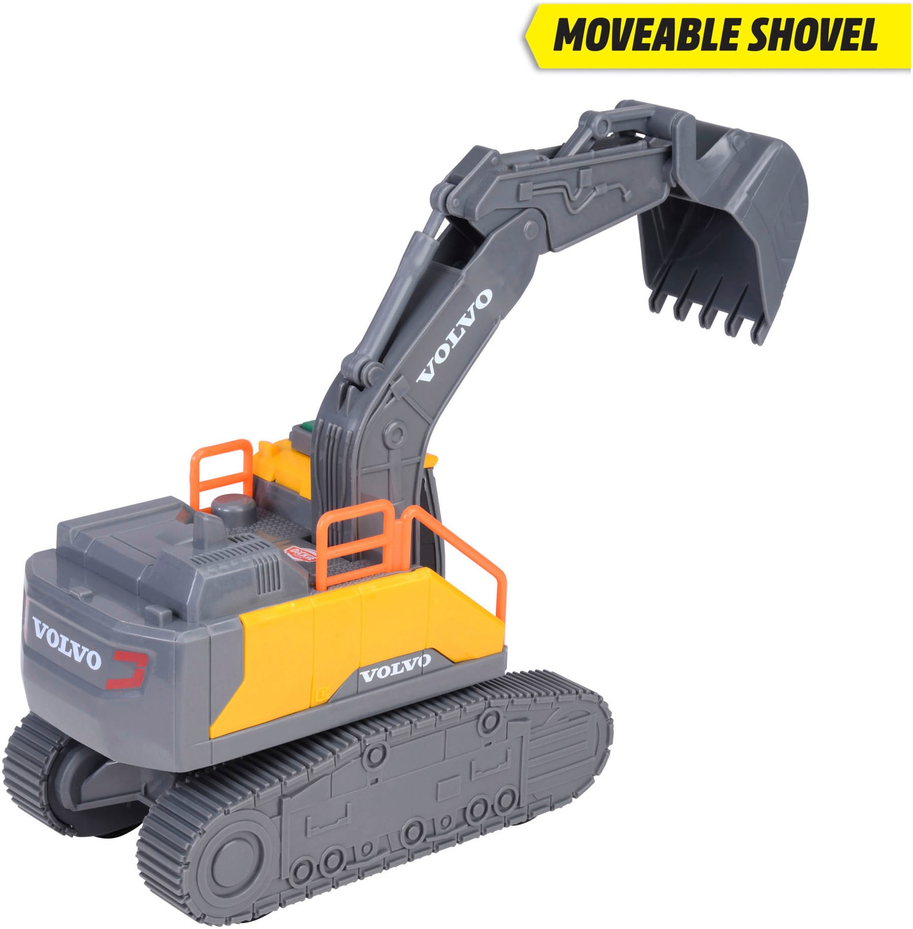 Dickie Toys Spielzeug-Bagger »Volvo Tracked Excavator«, mit Licht und Sound