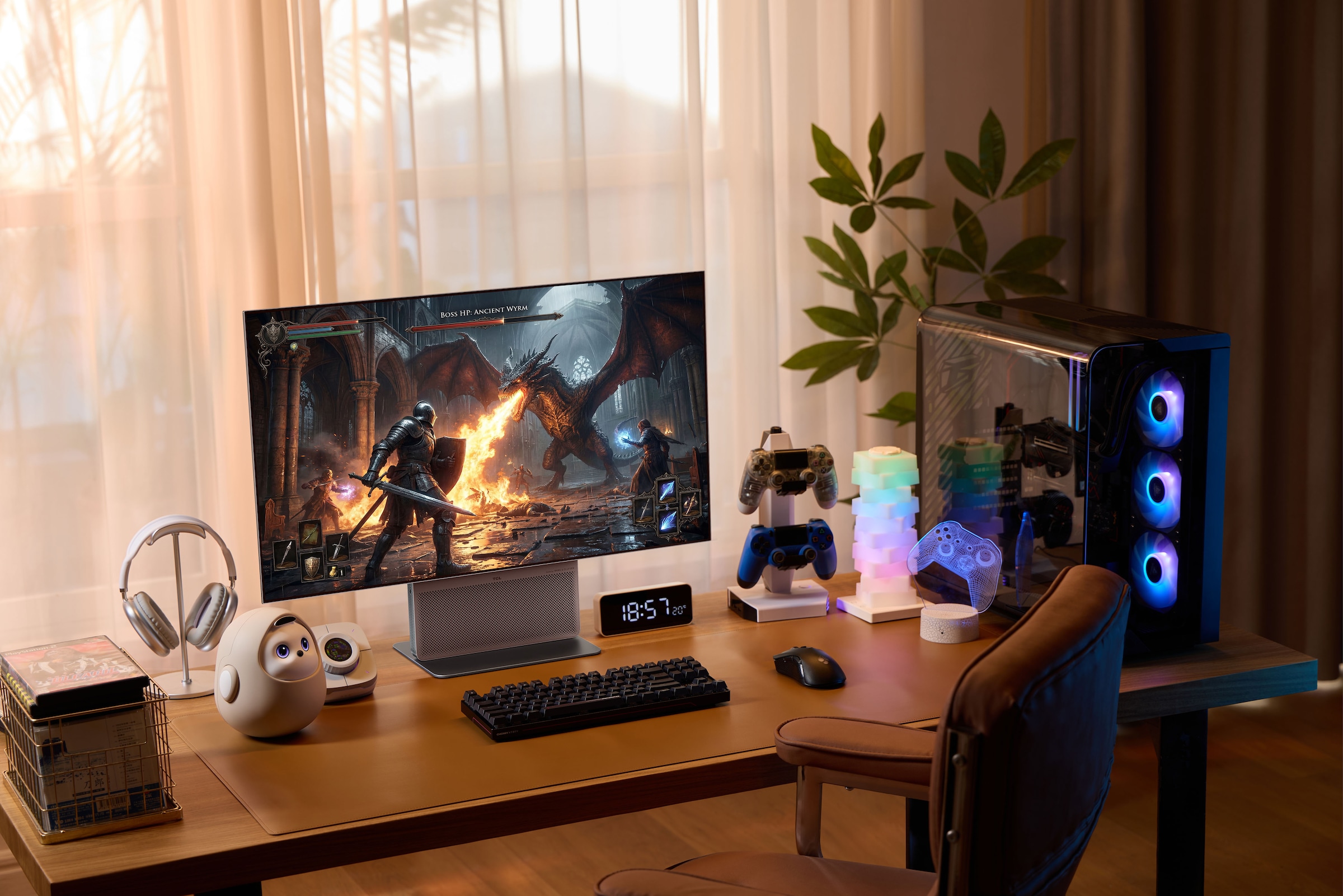 TCL OLED-Monitor »32X3AXD« 80 cm/32 ″  3840 x 2560 px 0,03 Reaktionszeit 240 Hz