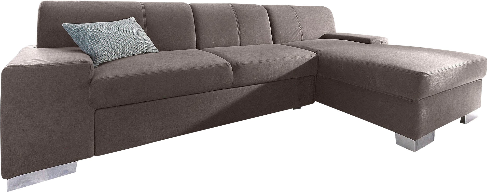DOMO collection Ecksofa "Star, zeitlose Formensprache, elegante Optik, L-Fo günstig online kaufen