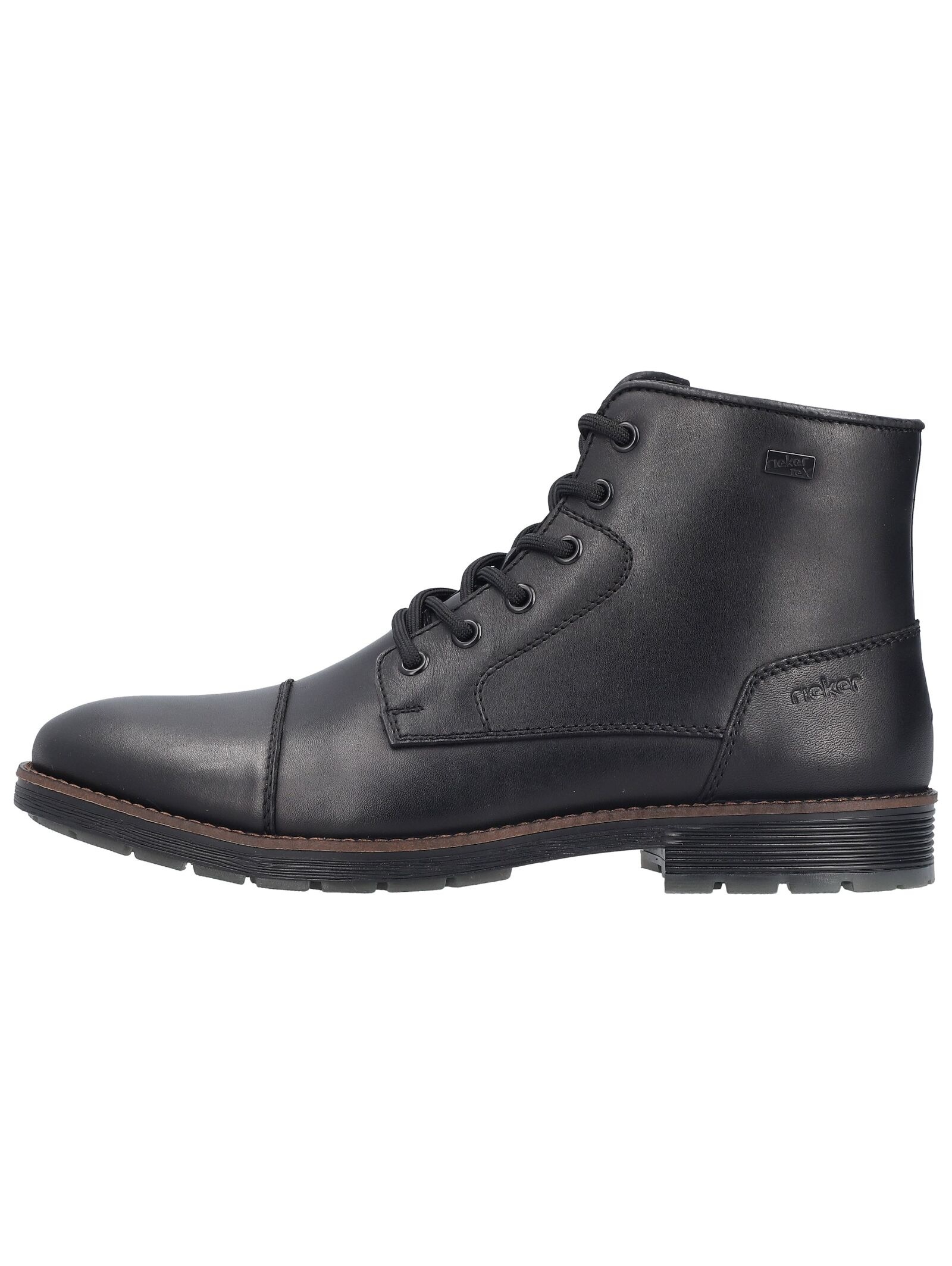 Rieker Schnürstiefelette »Rieker Stiefelette Glattleder«