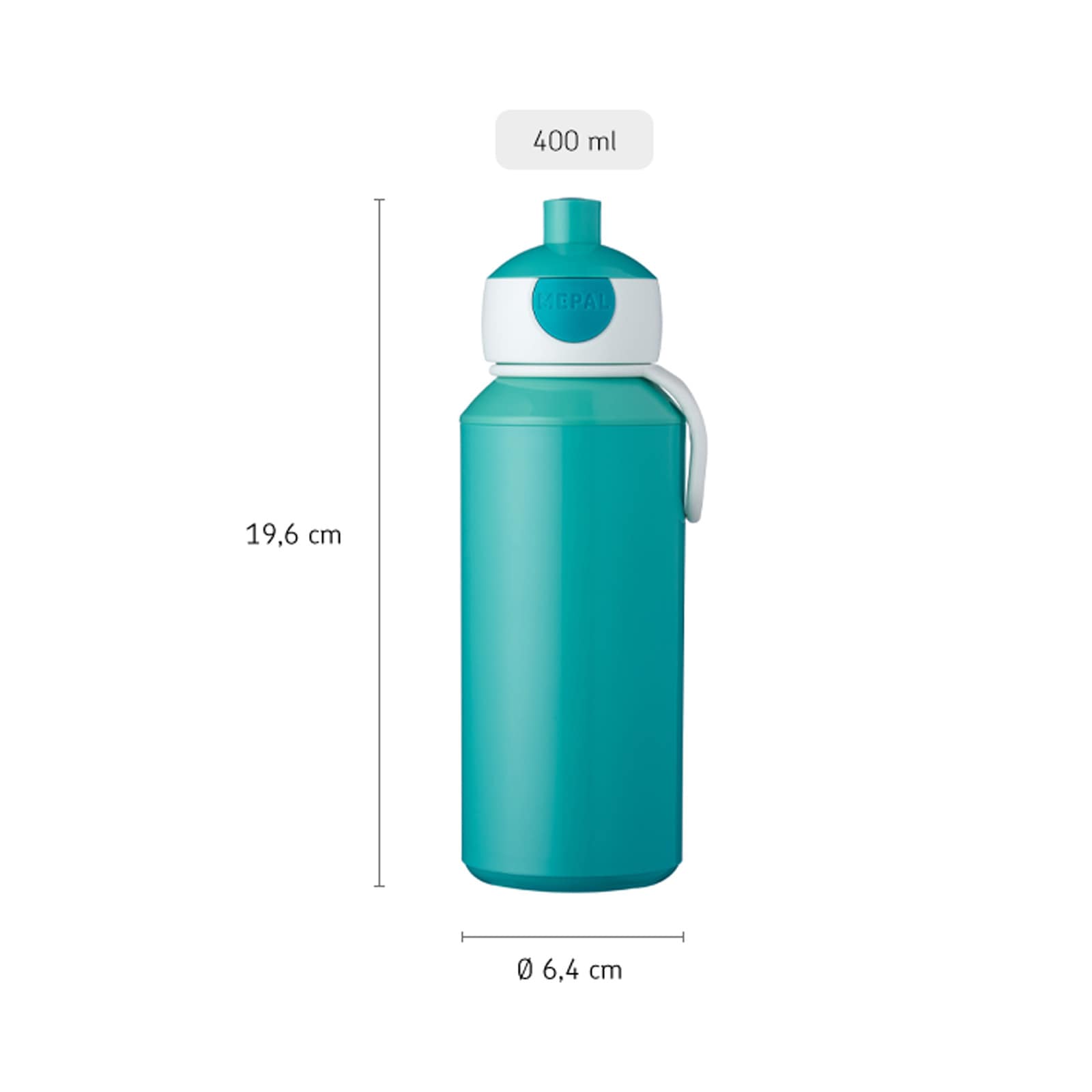 Mepal Trinkflasche »Trinkflasche Campus 400 ml«