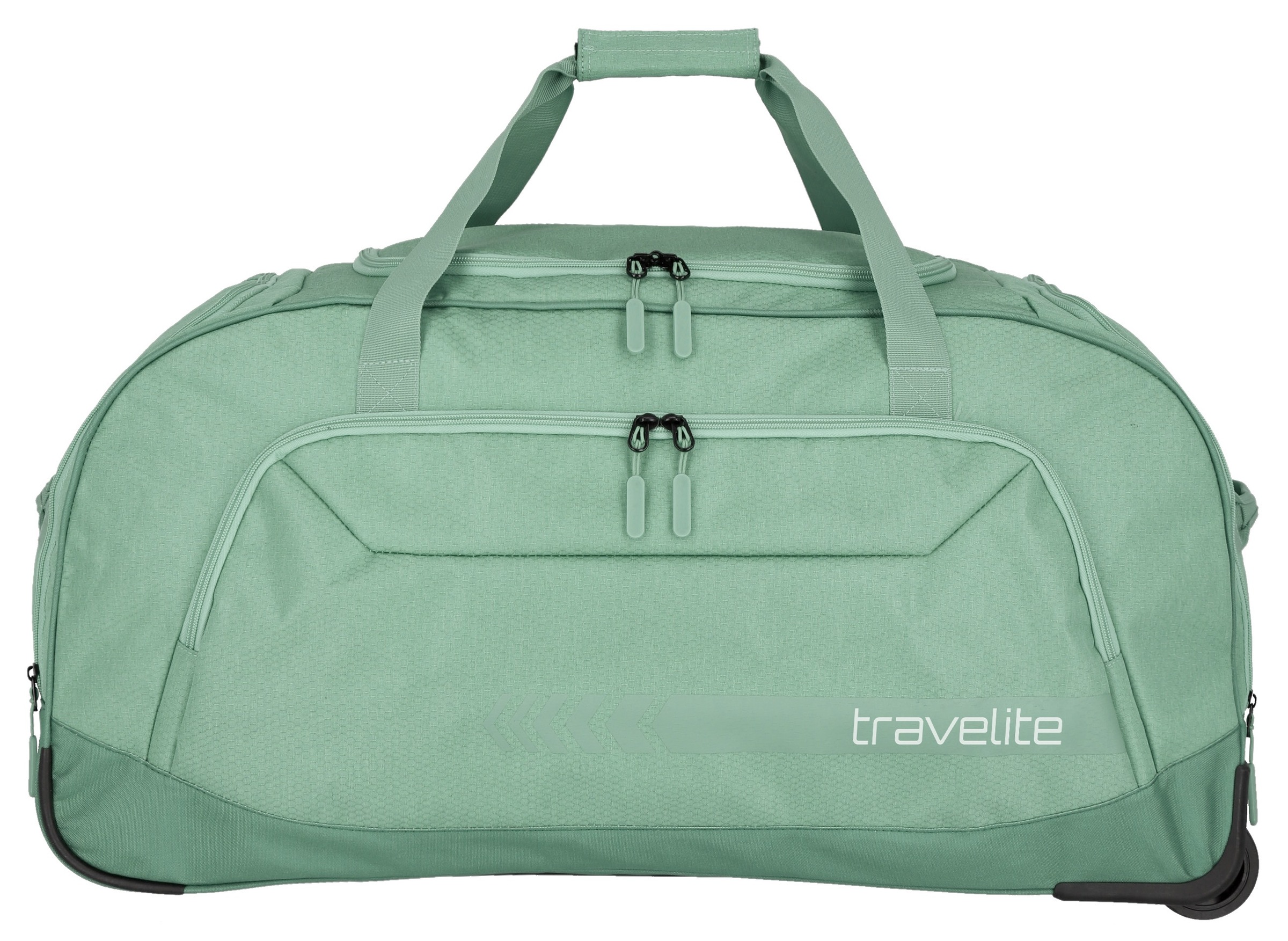TRAVELITE Weichgepäck-Trolley "KICK OFF, verschiedene Größen und Farben", grün, Polyester, unifarben, Koffer, Reisetasche Reisegepäck Reisekoffer