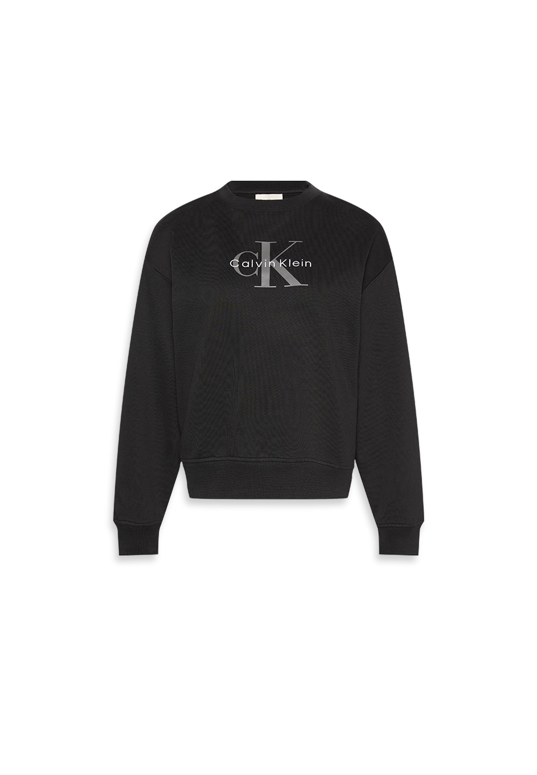 Calvin Klein Jeans Sweatshirt »LS MNLG FRNCH TRRY R«, Mit Rundhalsausschnitt