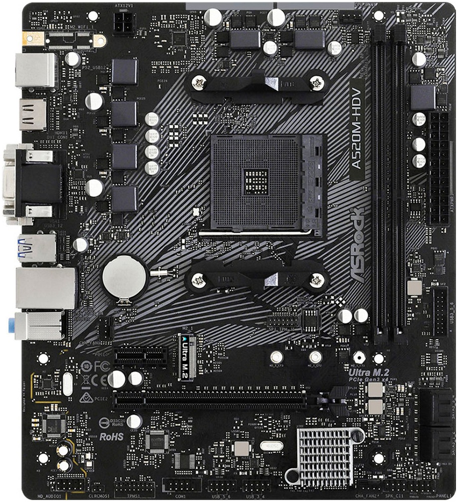 Asrock Mainboard »A520M-HDV«