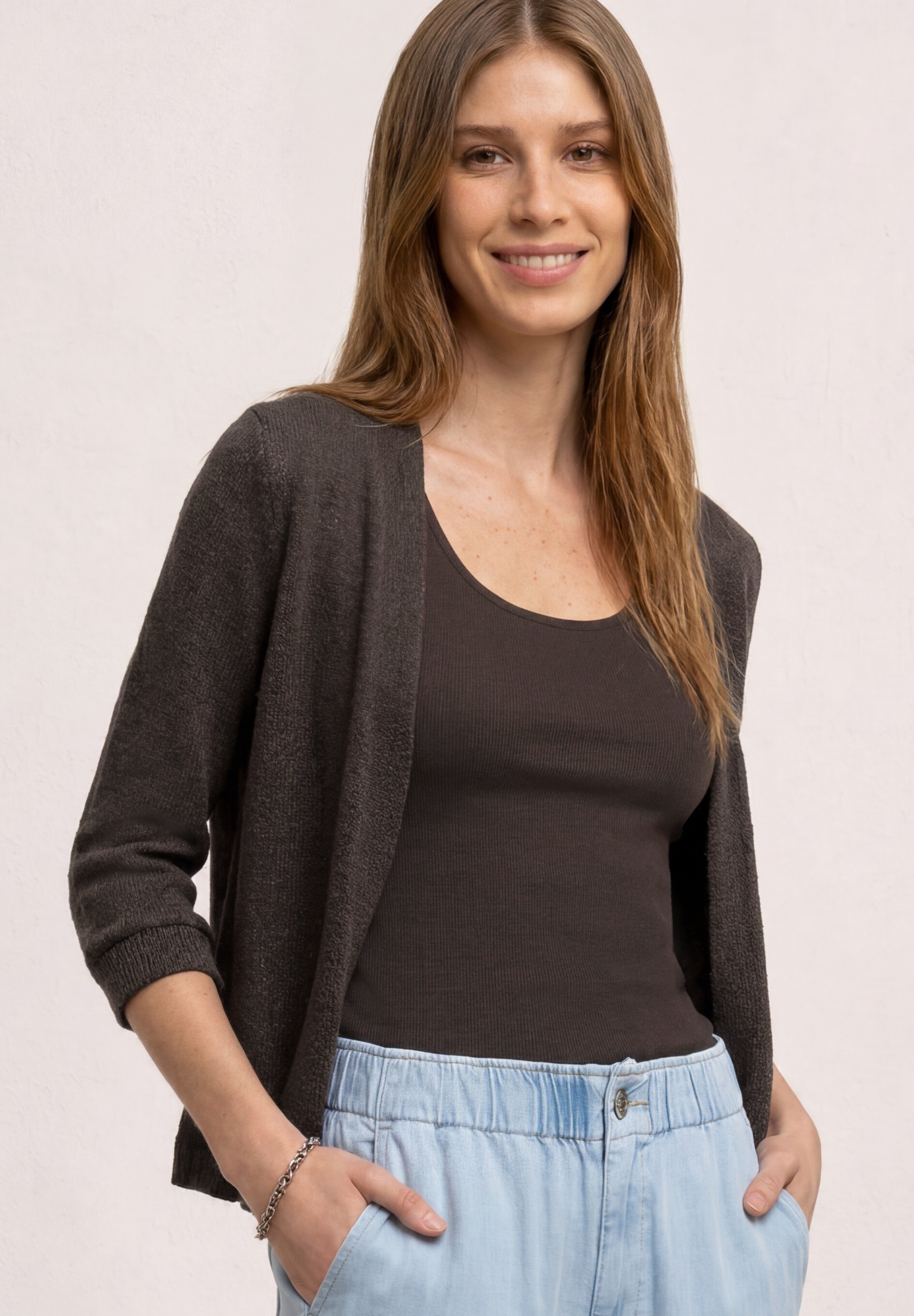 STREET ONE Cardigan in Unifarbe