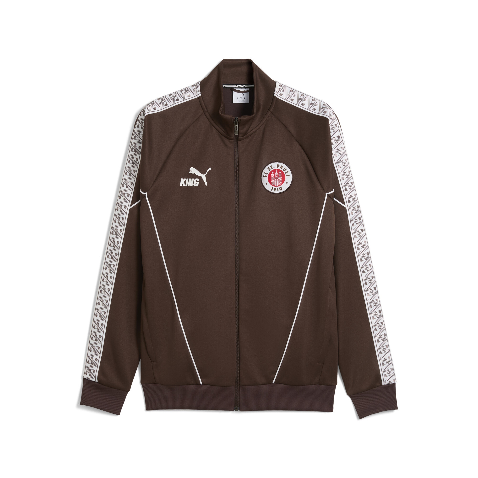 PUMA Sweatjacke "FC St. Pauli KING Anthem Jacke Herren" günstig online kaufen