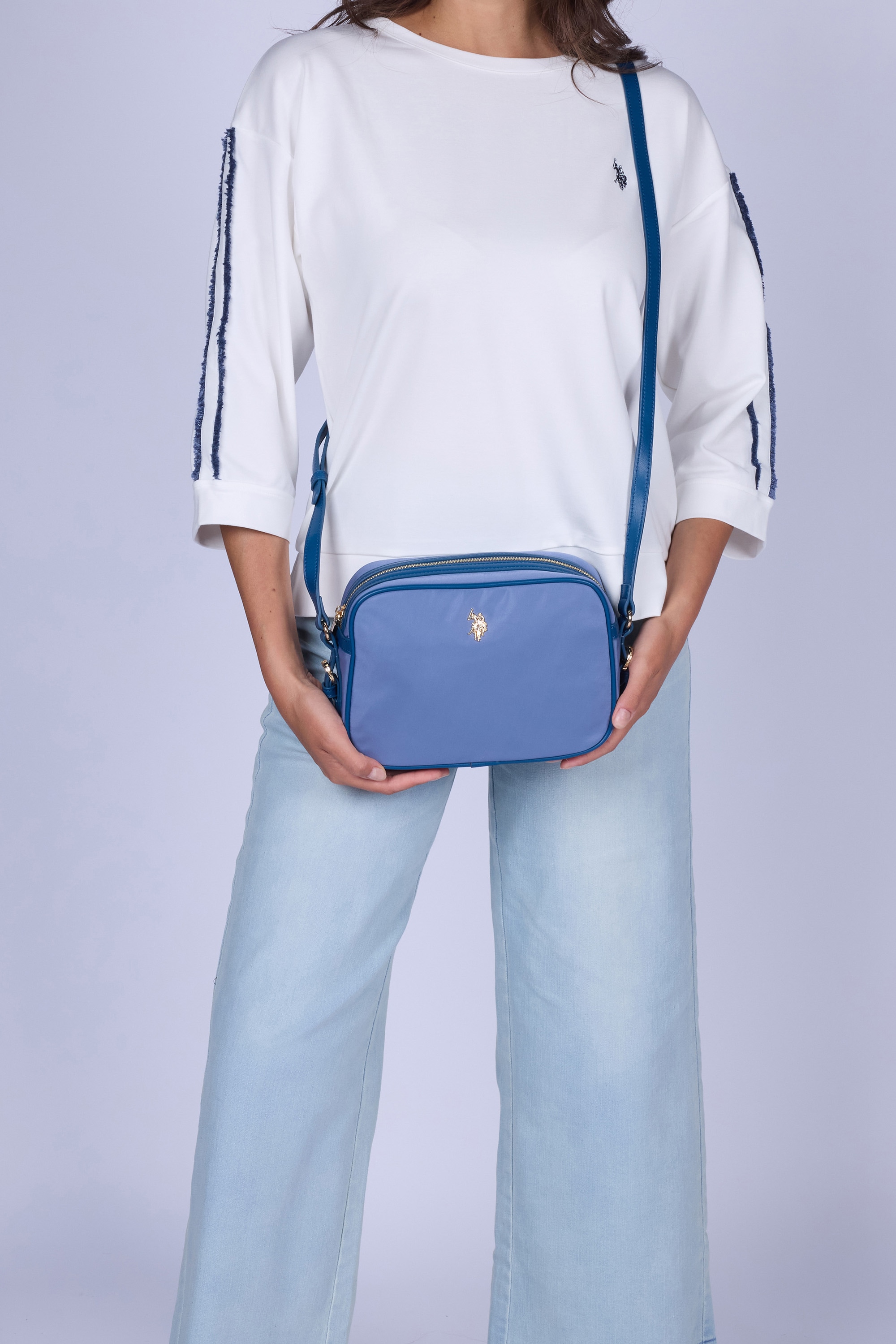 U.S. Polo Assn. Schultertasche »HOUSTON CROSSBODY BAG. Damen« Schultertasche Damen, Shopper, Handtasche, Fashion, Lifestyle, Sale