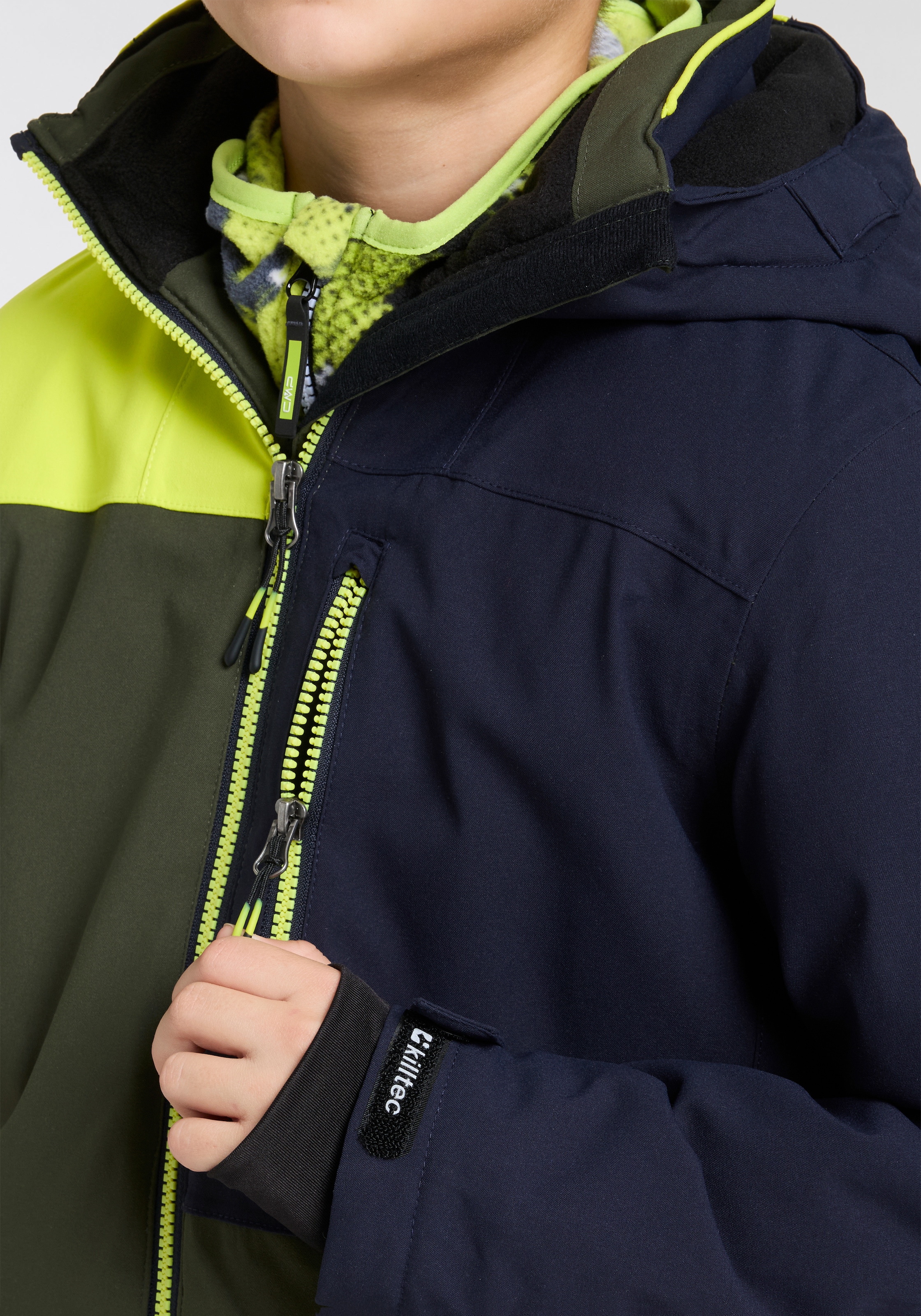 Killtec Winterjacke »KSW 443 BYS SKI JCKT«, mit Kapuze, Winterjacke für Kinder