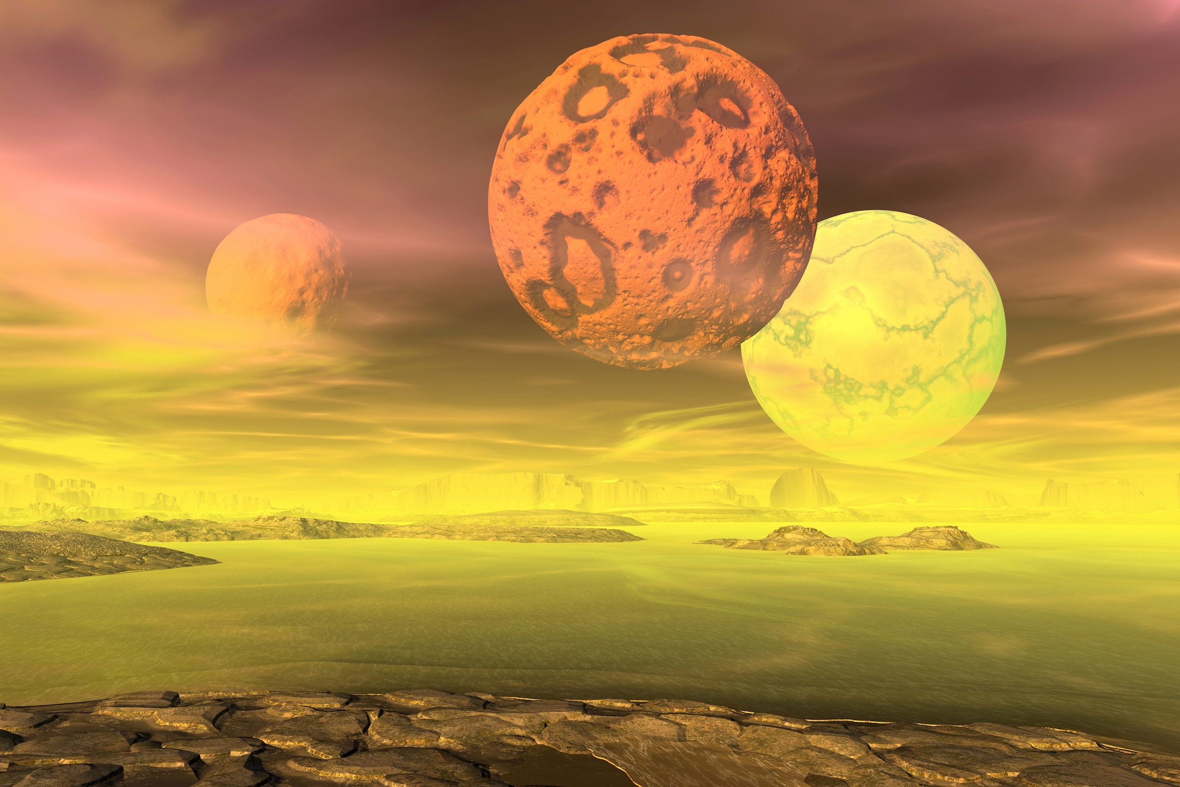 Papermoon "PLANETEN-FUTURISTISCH WELTRAUM MOND GALAXIE UNIVERSUM"