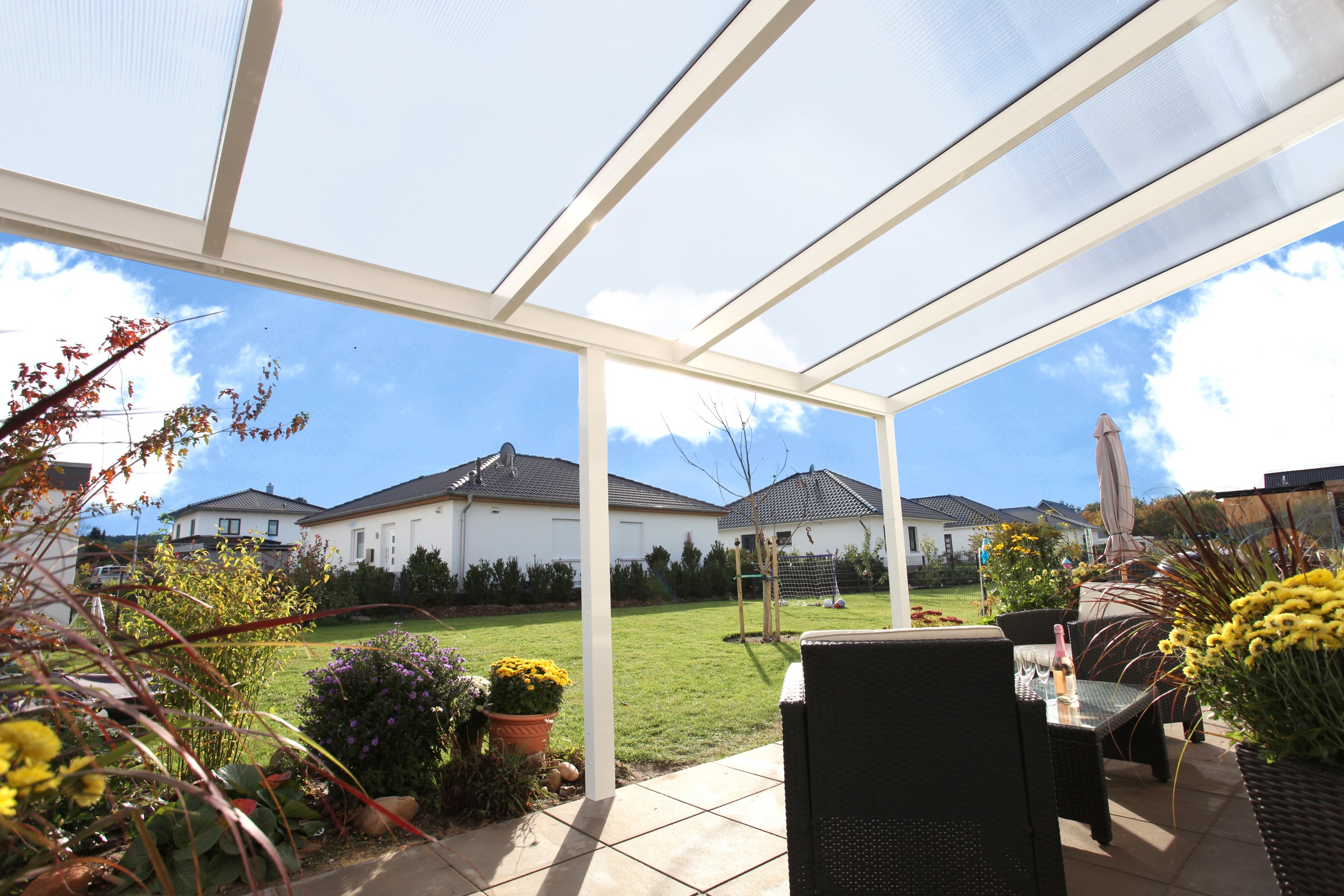 Skanholz Terrassendach »Garda«, Aluminium