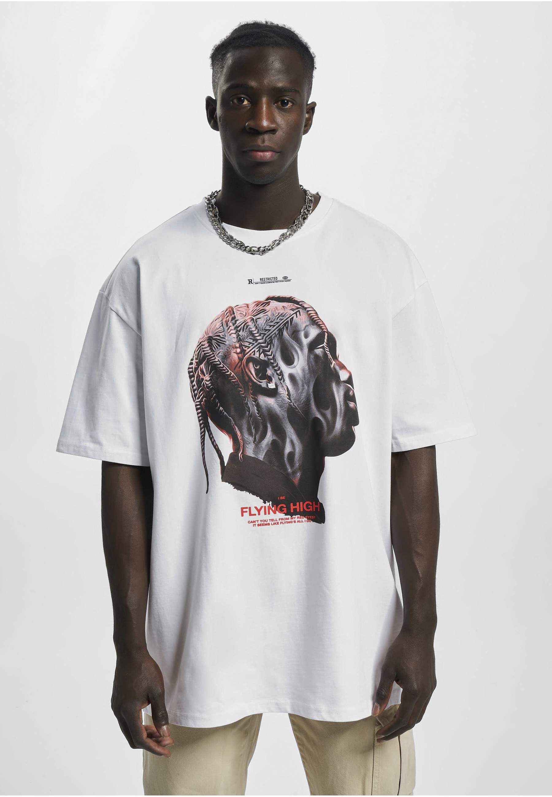 Upscale by Mister Tee Kurzarmshirt »Upscale by Mister Tee Herren Flying High Oversize Tee« 1 Stk.