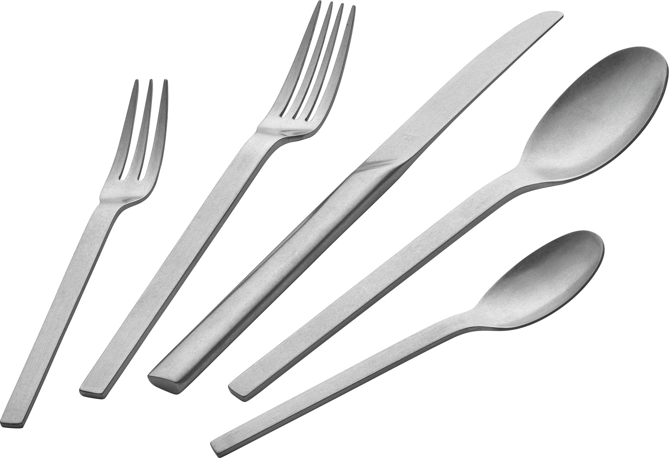 Zwilling Besteck-Set "Minimale mattiert" 18/10 Edelstahl, Rostfrei, Vintage günstig online kaufen