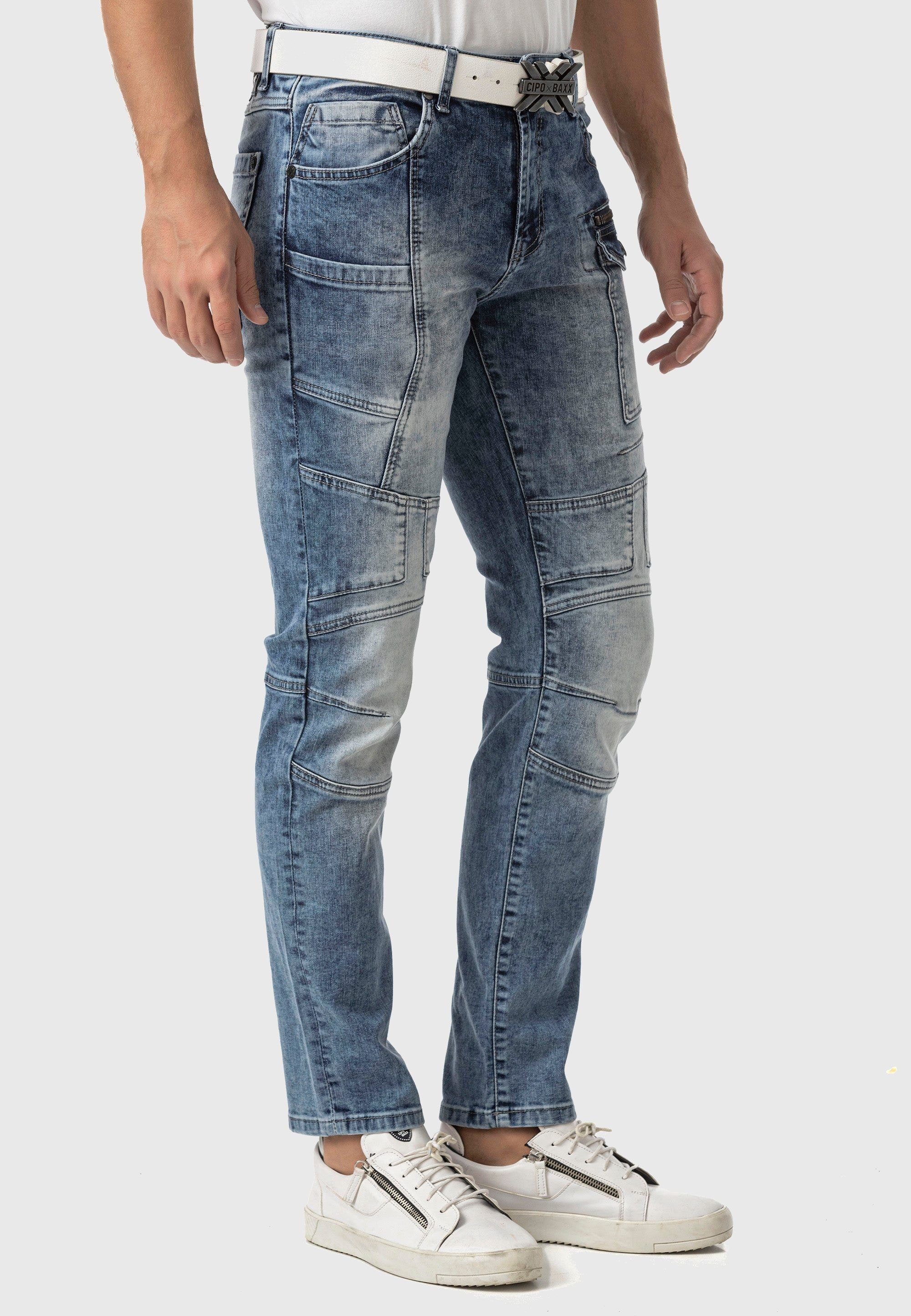 Cipo & Baxx 5-Pocket-Jeans »Jeans«, im trendigen Design