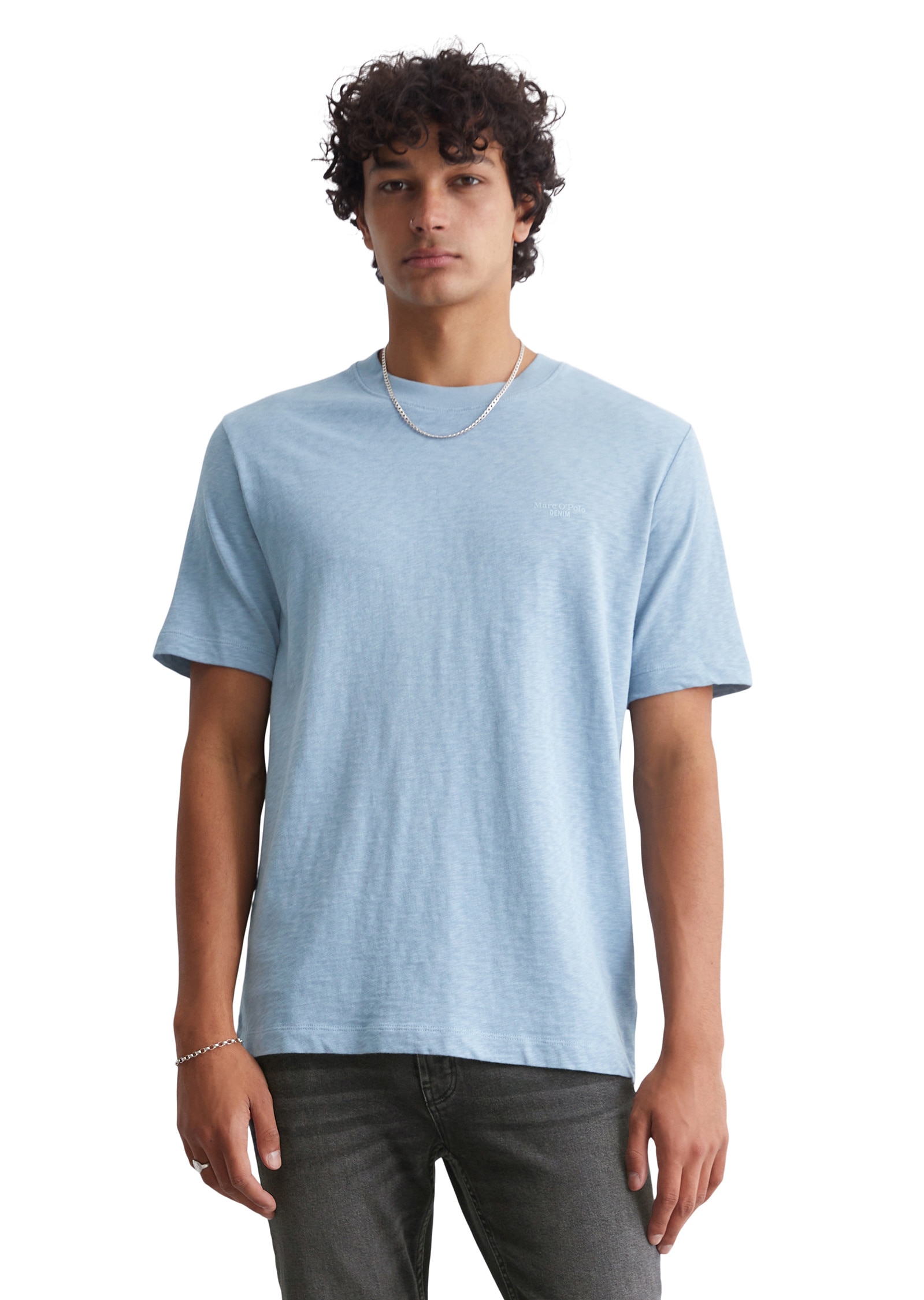 Marc OPolo DENIM T-Shirt "aus softer Slub-Jersey-Qualität" günstig online kaufen