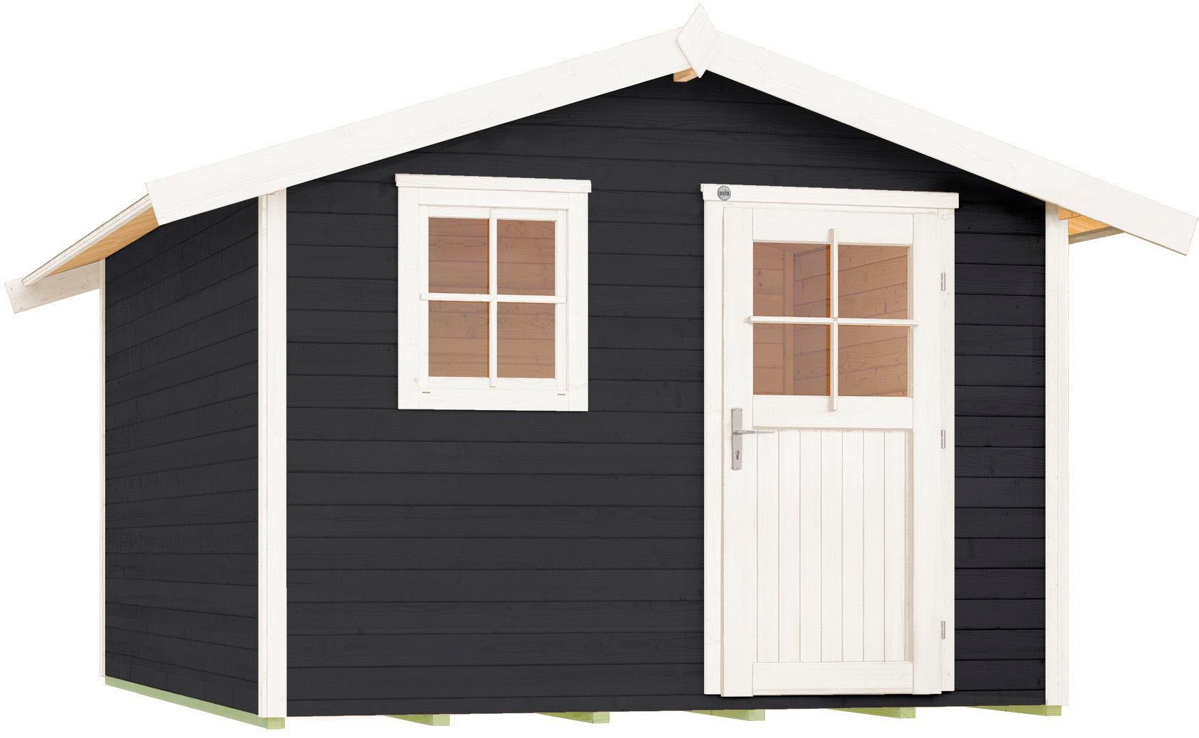 Gartenhaus 123 Gr.5 Satteldach Anthrazit 28 mm günstig online kaufen