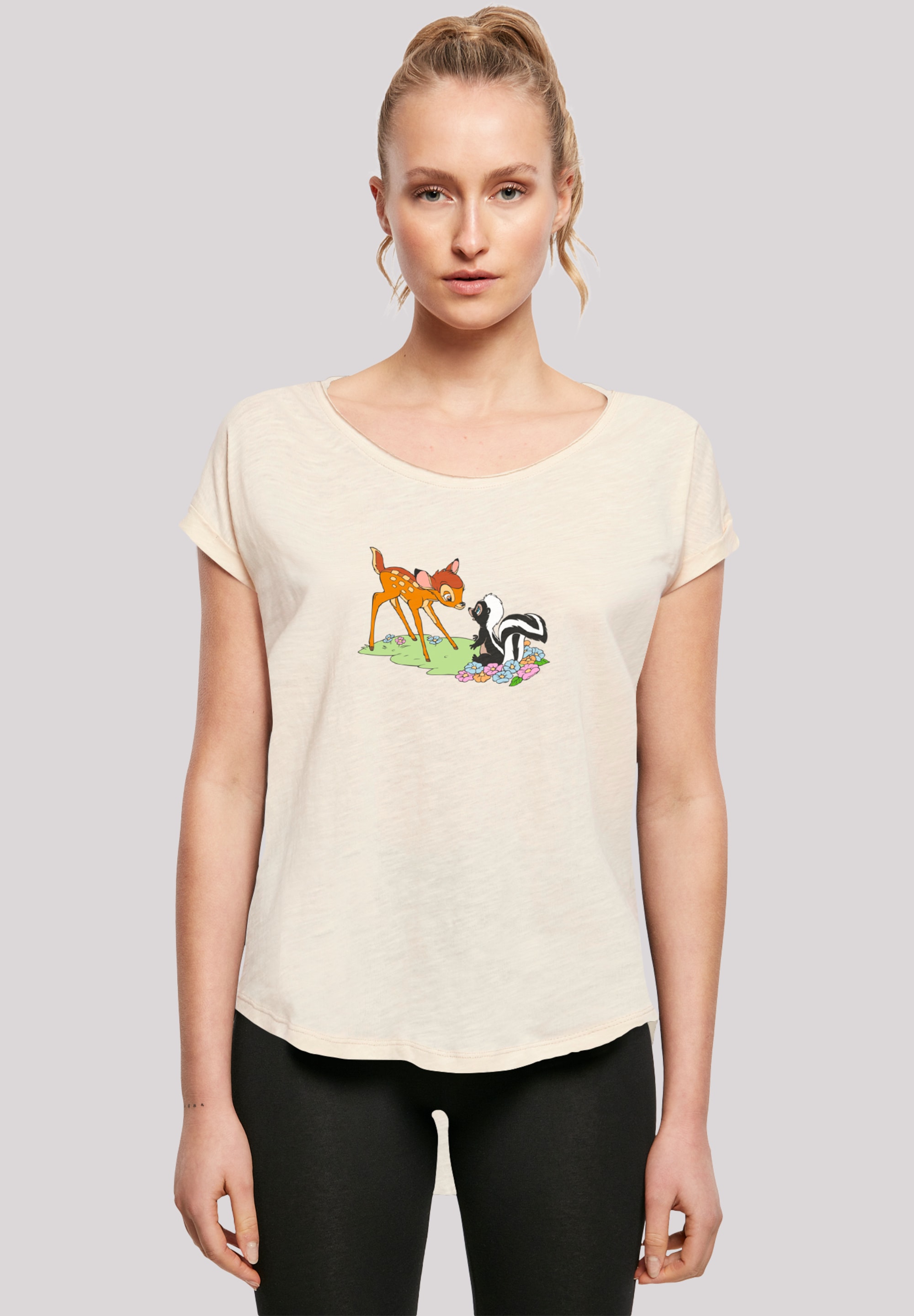 F4NT4STIC T-Shirt "Disney Bambi Disney Bambi & Flower", Premium Qualität günstig online kaufen