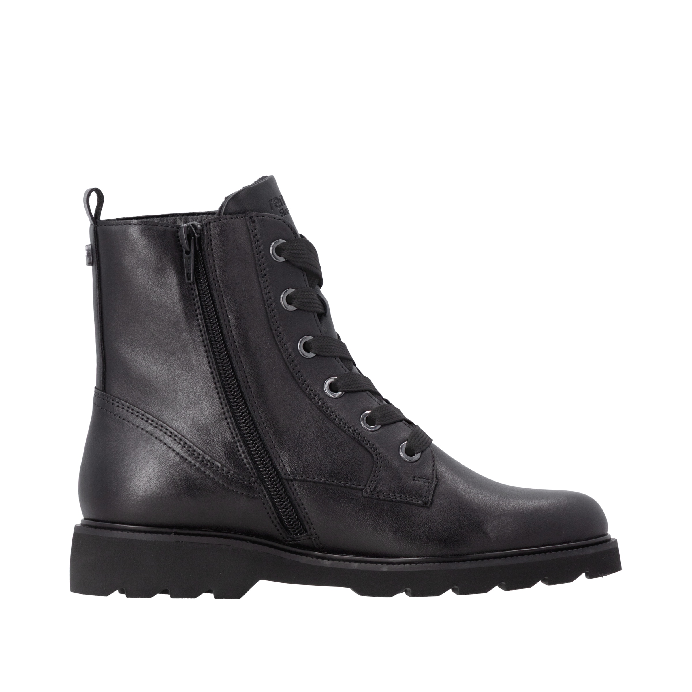 Remonte Schnürboots  Schnürstiefelette, Profilsohle, Blockabsatz