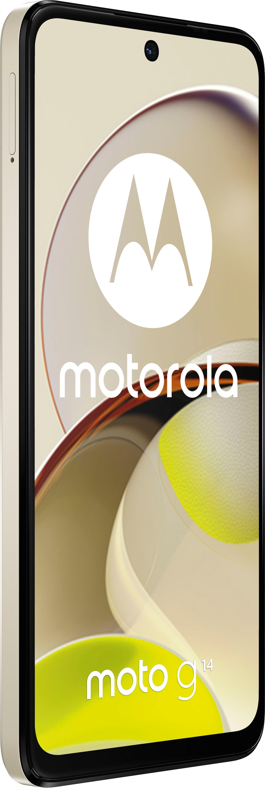 Motorola Smartphone »moto g14«, Butter Cream, 16,51 cm/6,5 Zoll, 128 GB Speicherplatz, 50 MP Kamera