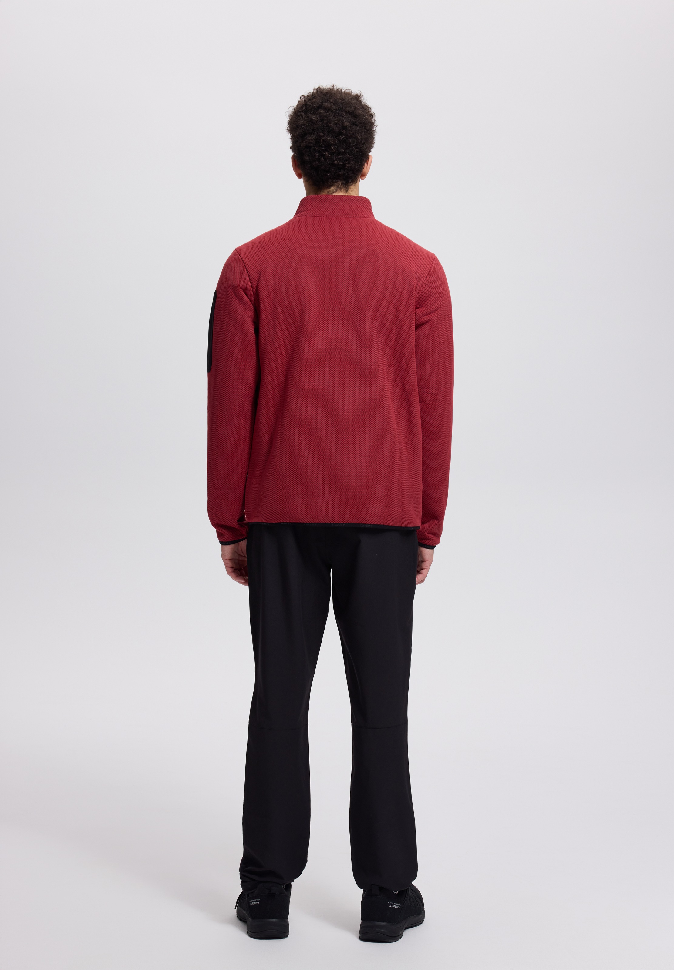 Icepeak Fleecejacke "BREDSTEDT" sportlicher Stil, mit Stehkragen, mit Reißv günstig online kaufen