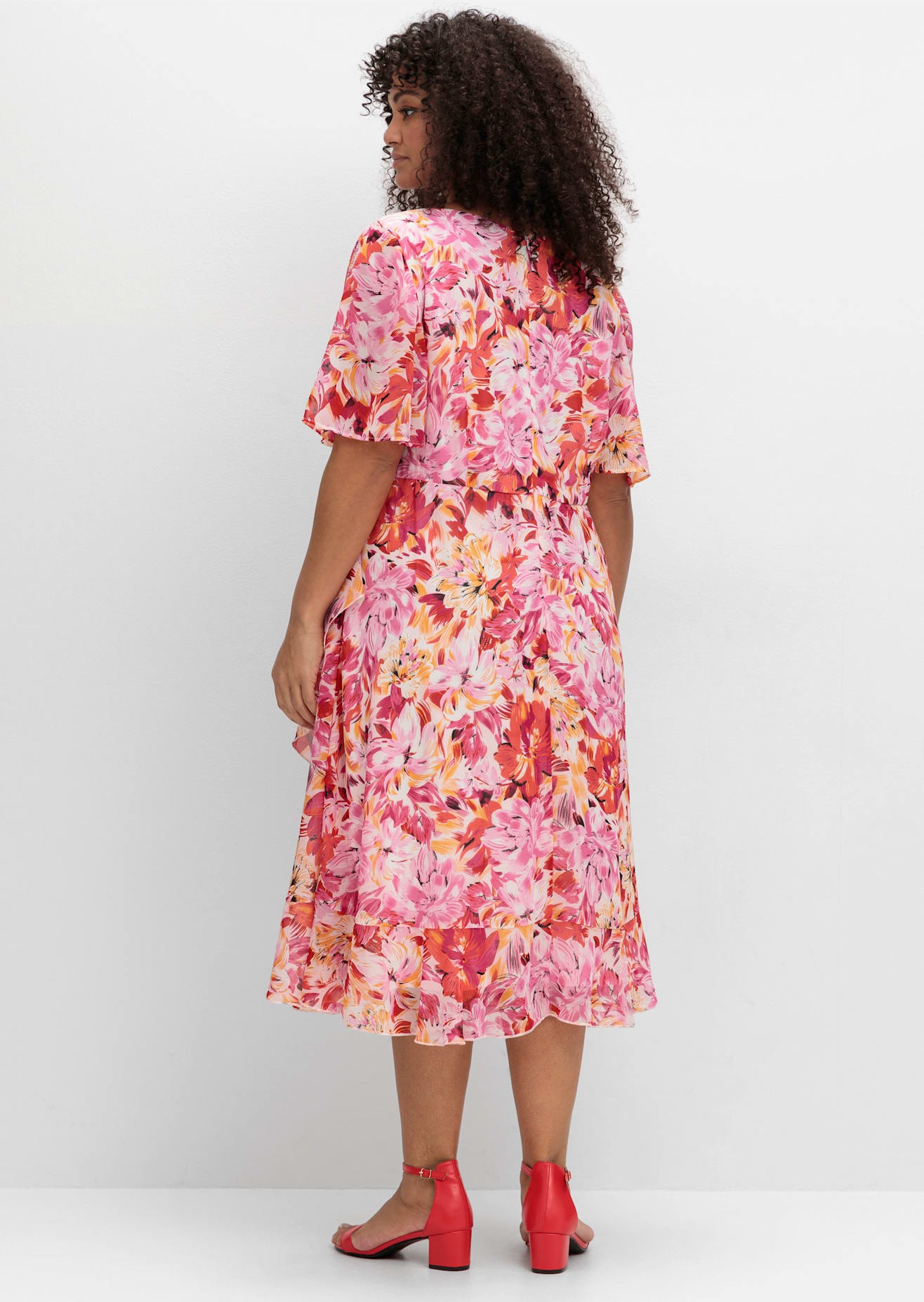sheego by Joe Browns Chiffonkleid »Chiffonkleid«