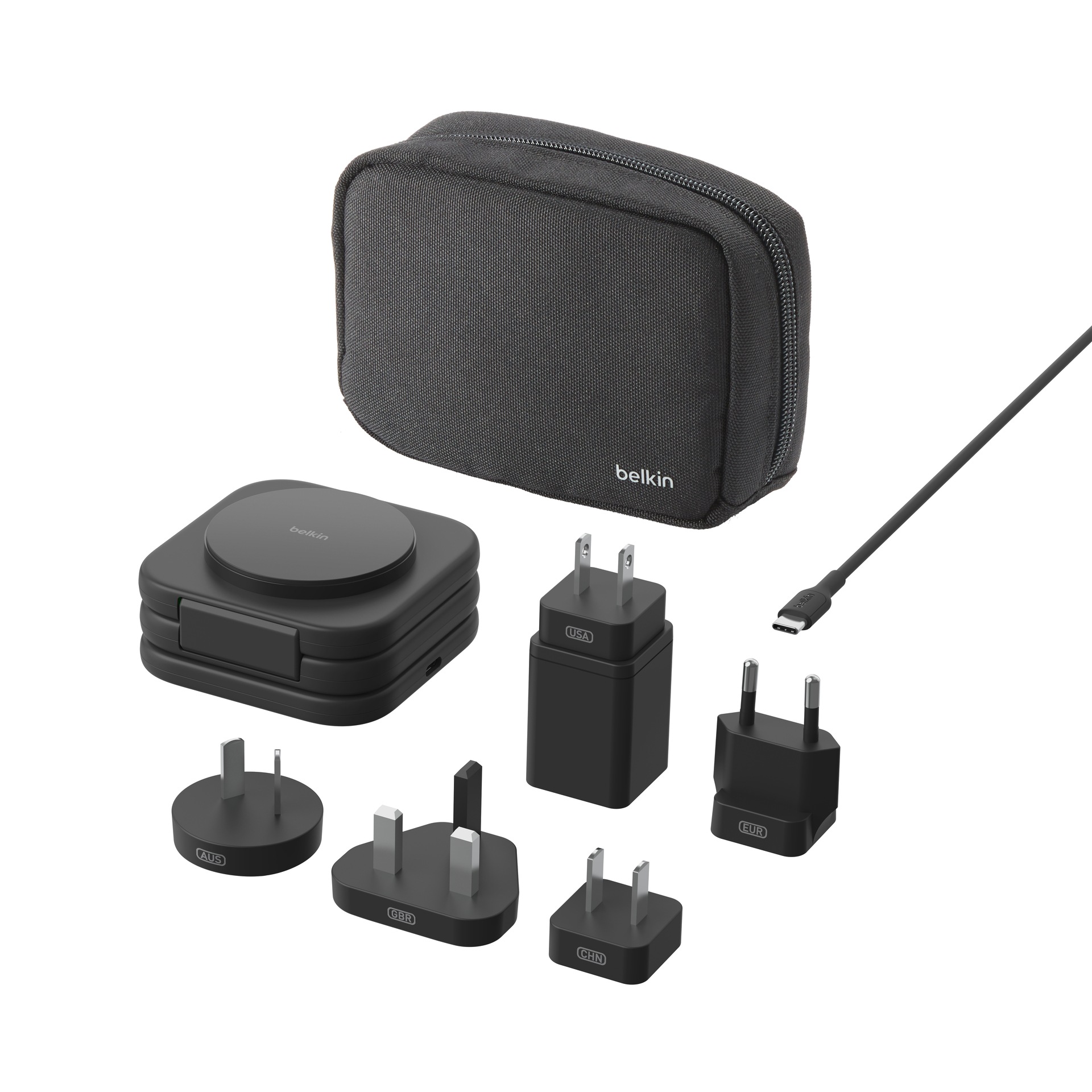 Belkin Wireless Charger »BoostCharge Pro magnetische 3-in-1-Reiseladestation + Tipps«