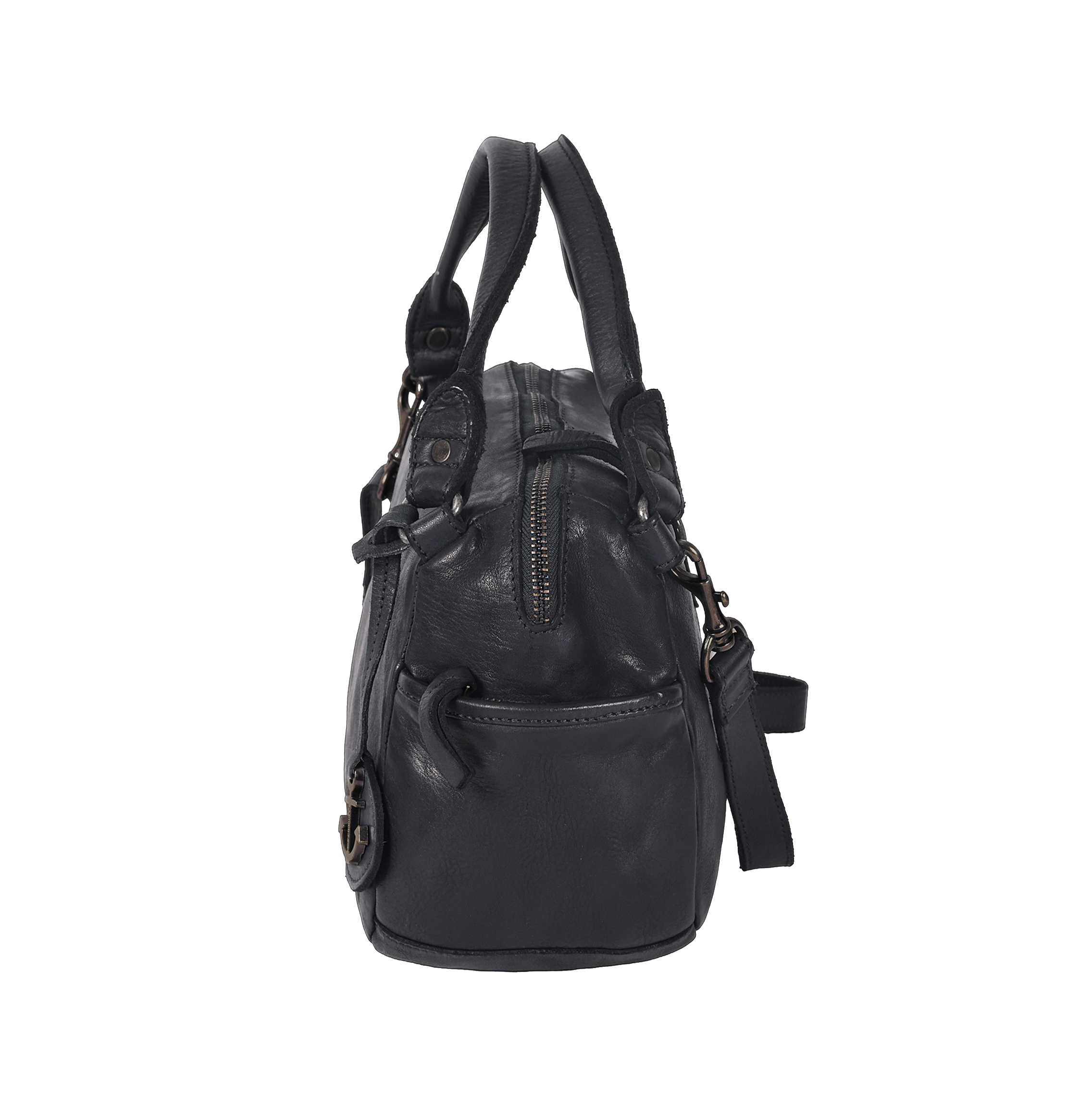 HARBOUR 2nd Handtasche »Saphira« Damen Umhängetasche, Schultertasche mit Anker-Logoprägung