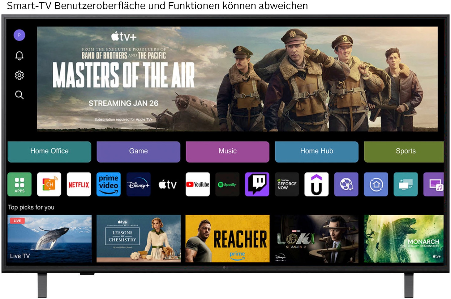 LG LED-Fernseher »50UA75006LA«, 4K Ultra HD, Smart-TV