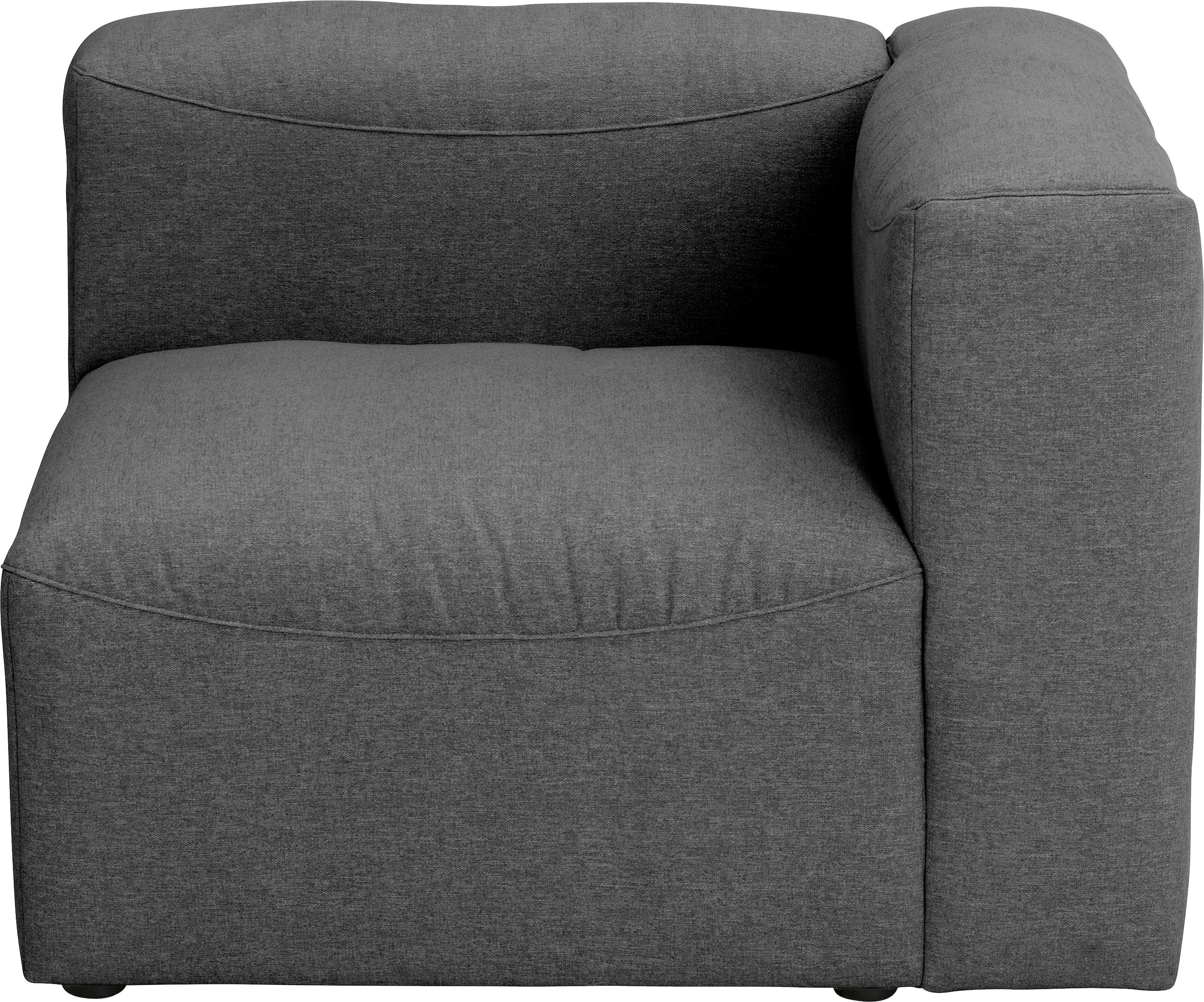 Sofa-Eckelement »Lena«, Element mit Armlehne, individuell kombinierbar