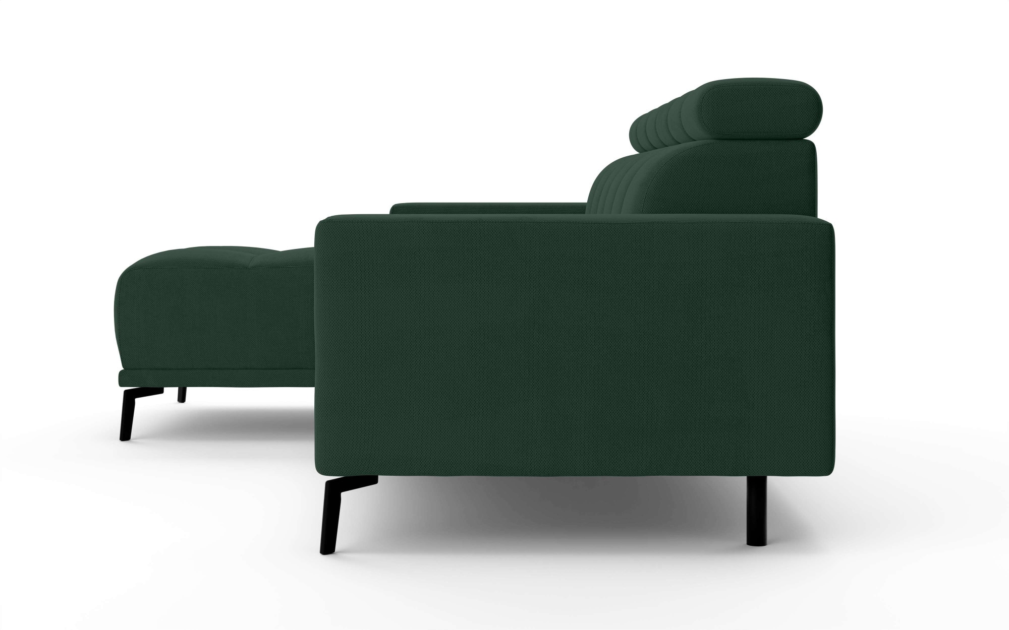 INOSIGN Ecksofa »CAZIE, Designsofa, L-Form, trendige Bubble-Optik,«, L-Form mit Wellenunterfederung, Recamiere rechts/links bestellbar