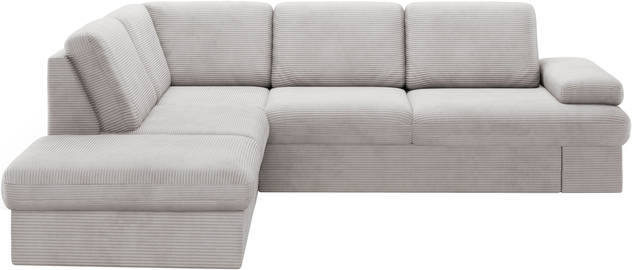 sit&more Ecksofa "Moreno L-Form, B: 238 cm" mit Armteilverstellung, optiona günstig online kaufen