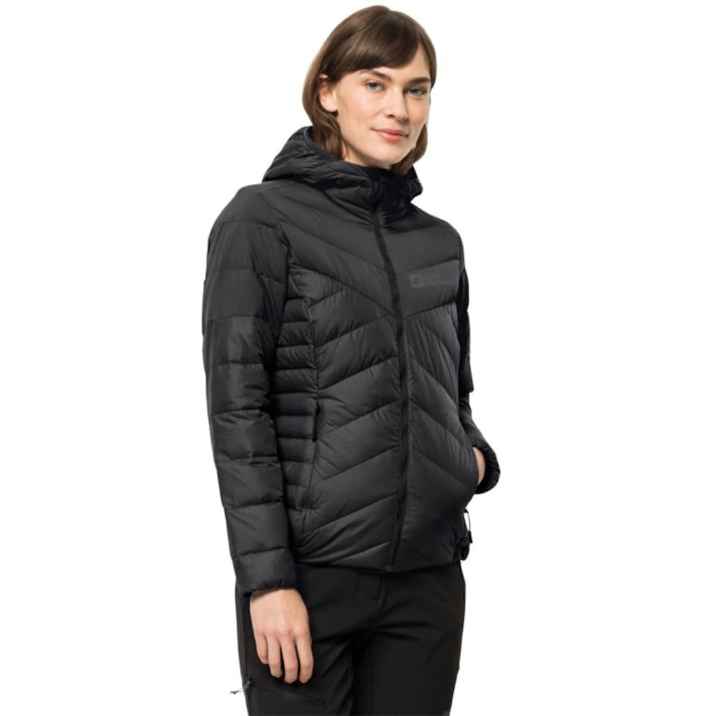 Jack Wolfskin Daunenjacke »TUNDRA DOWN HOODY W«, mit Kapuze