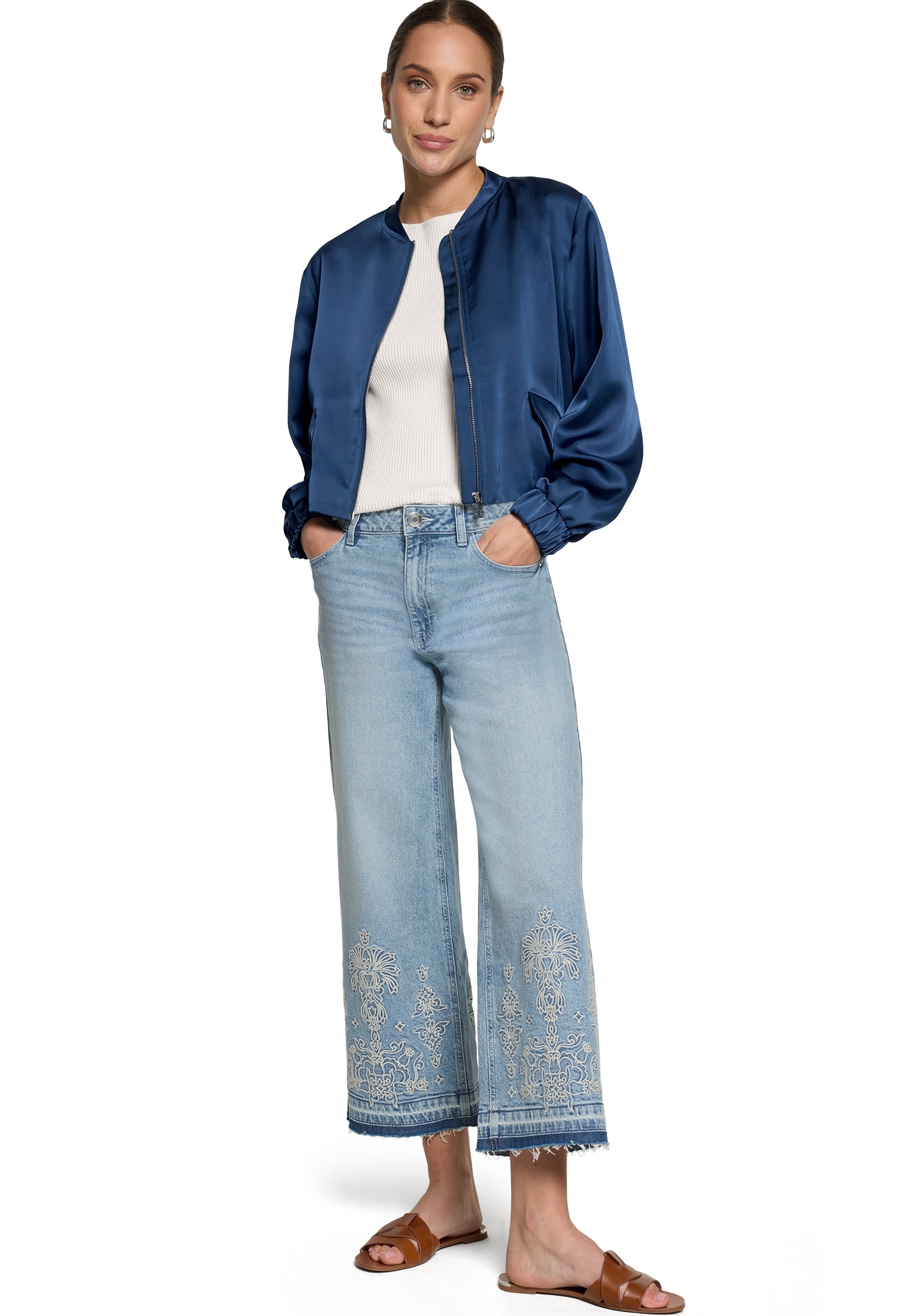 Zero Stricktop »Damen ohne Arm« mit Wellenkante