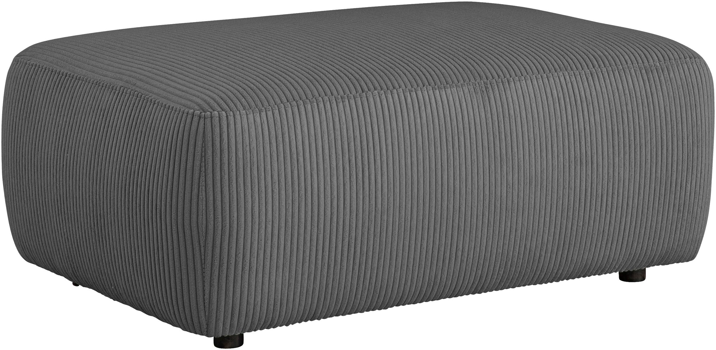 Home affaire Polsterhocker "Torge, Hocker in Cord, Samtvelours oder Struktu günstig online kaufen