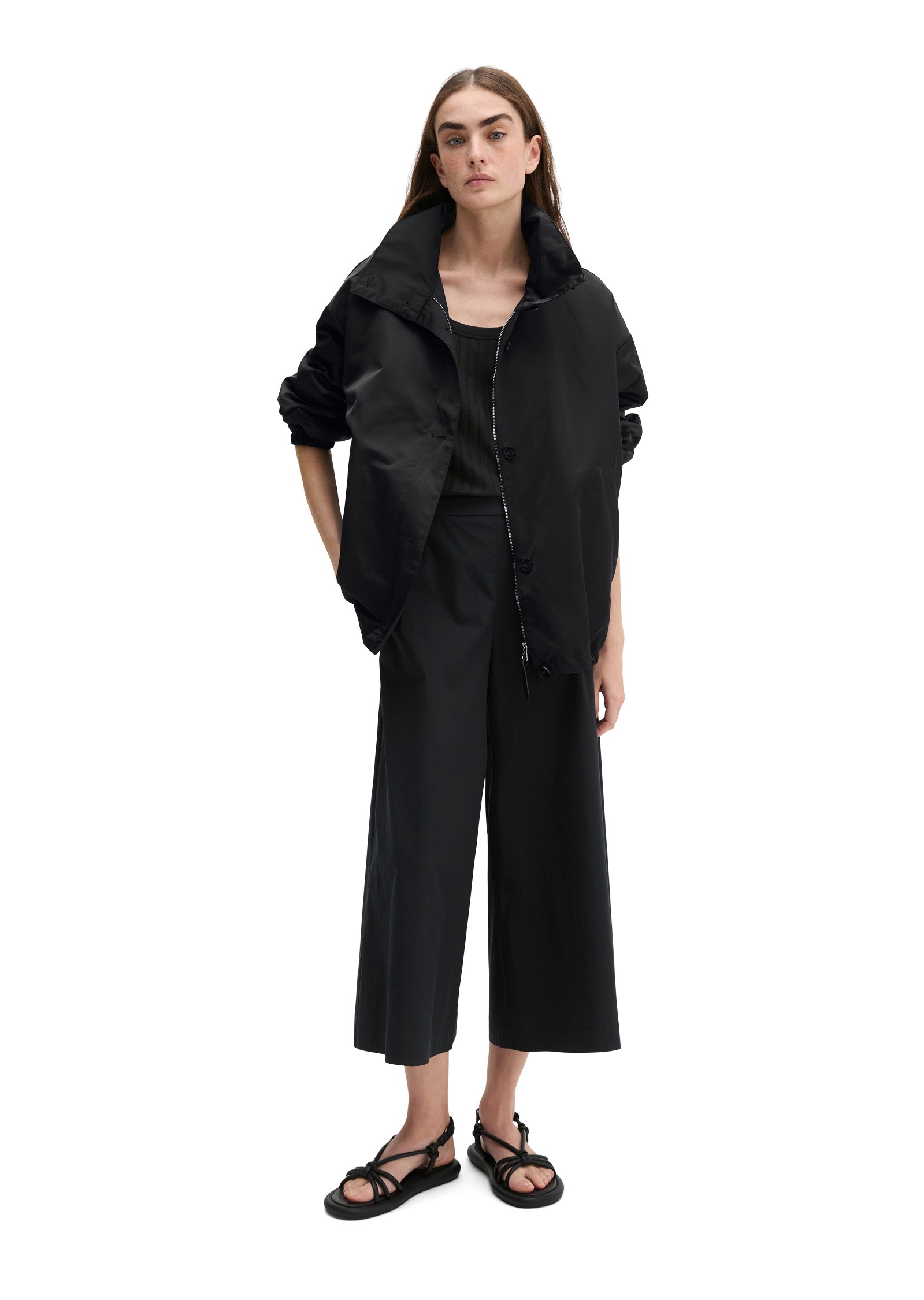 Marc O'Polo Outdoorjacke »aus recyceltem Shiny-Polyester-Twill«