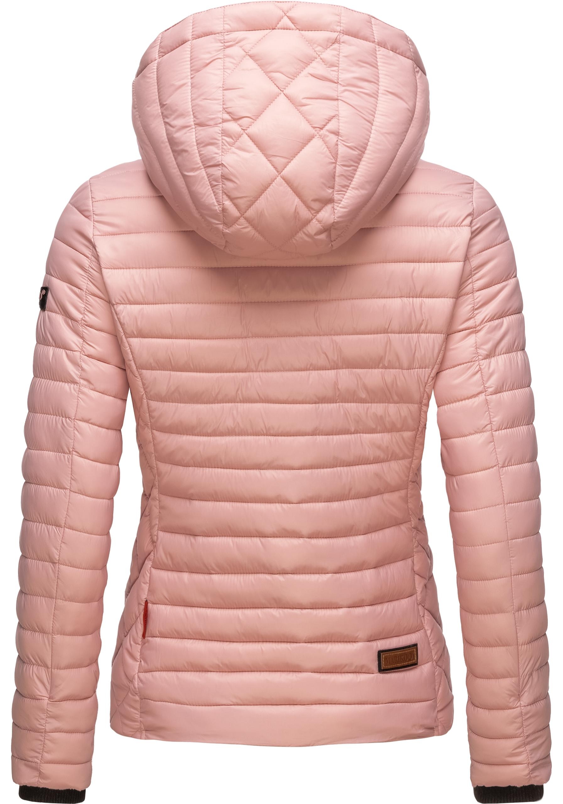 Marikoo Steppjacke »Samtpfote«, mit Kapuze, ultraleichte Übergangsjacke mit Kapuze