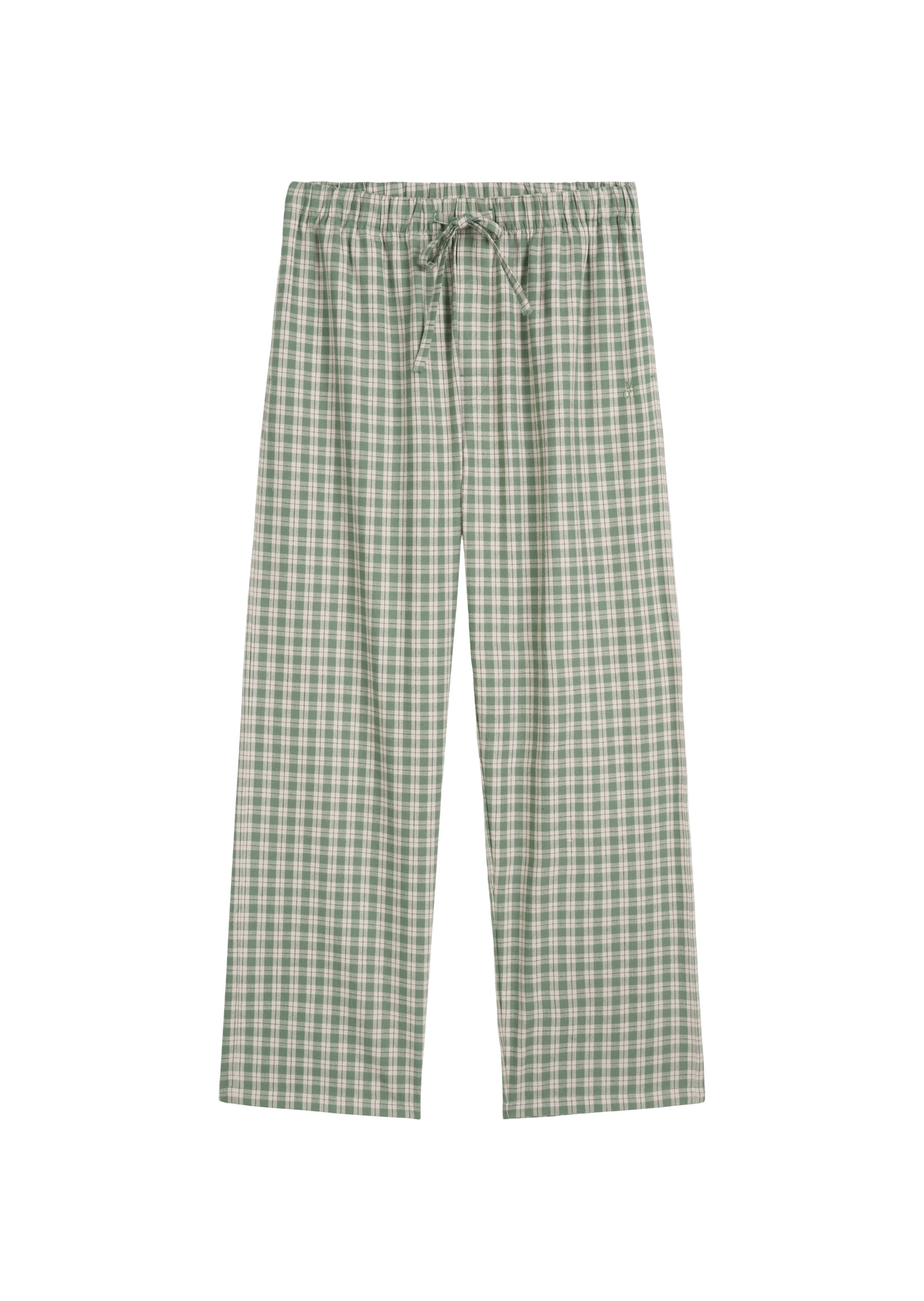 Marc OPolo Loungehose "Cozy Flannel" mit Gummizug und Bindeband, Cotton, ge günstig online kaufen